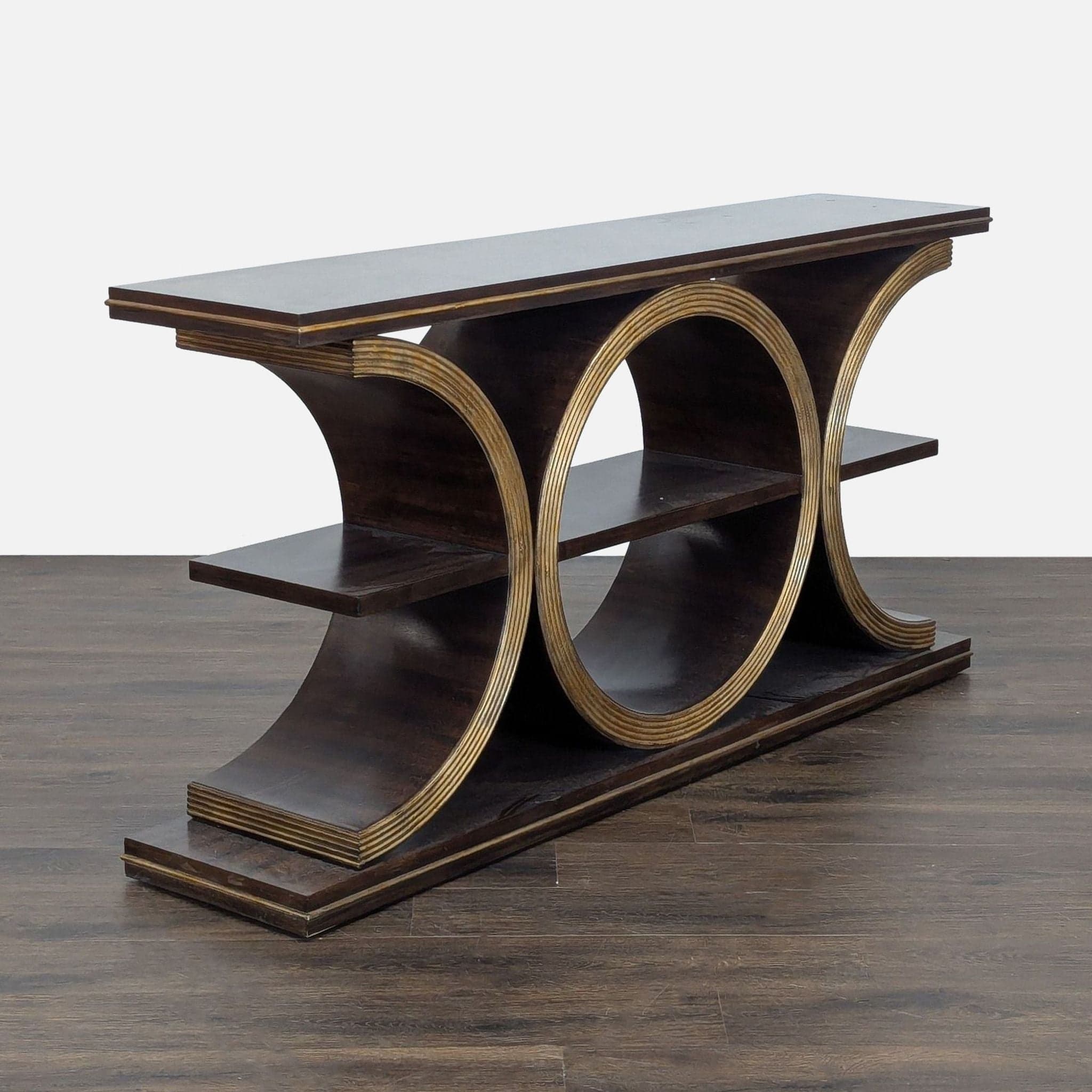 Hooker Furniture Melange Presidio Console Table - Thumbnail 7