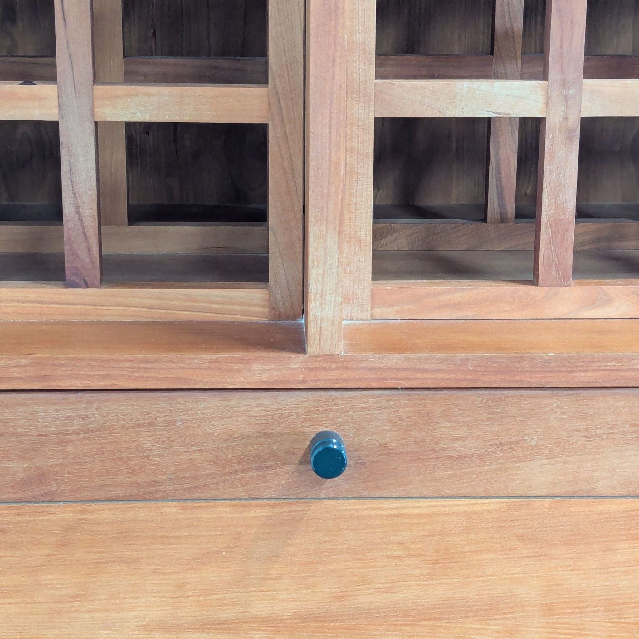 Room & Board Custom Bar Cabinet with Wine Rack - Thumbnail 11