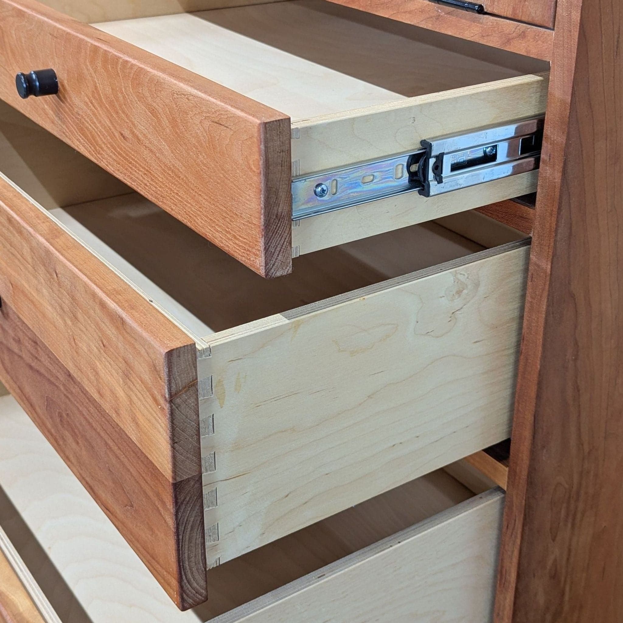 Room & Board Custom Bar Cabinet with Wine Rack - Thumbnail 12