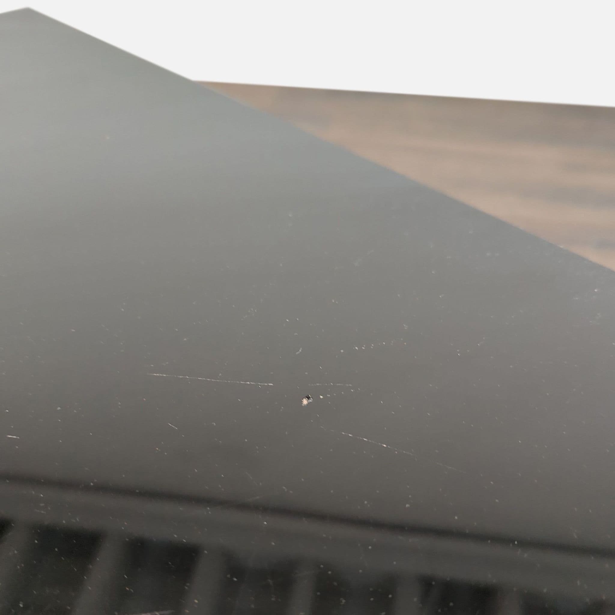 Vintage Glass Top Carved End Table - Thumbnail 6