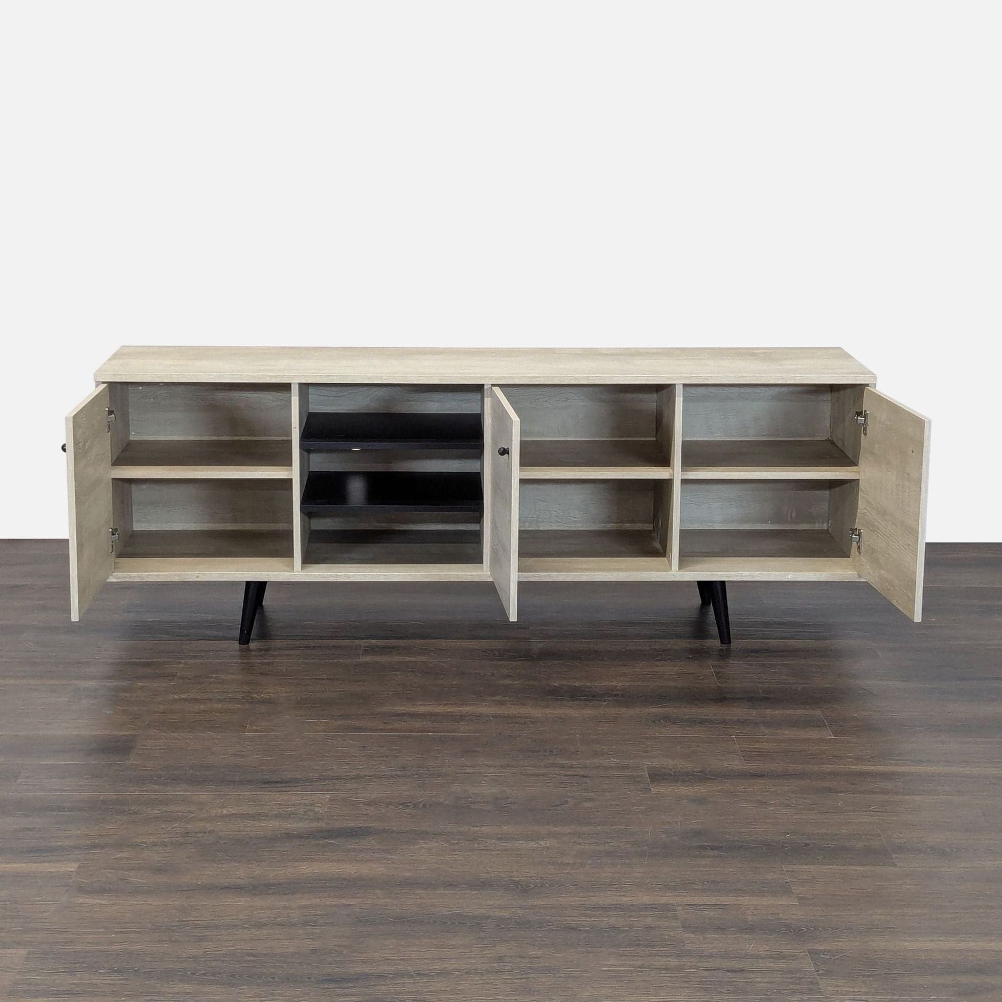Carson Carrington Hitra Mid-Century TV Stand - Thumbnail 2