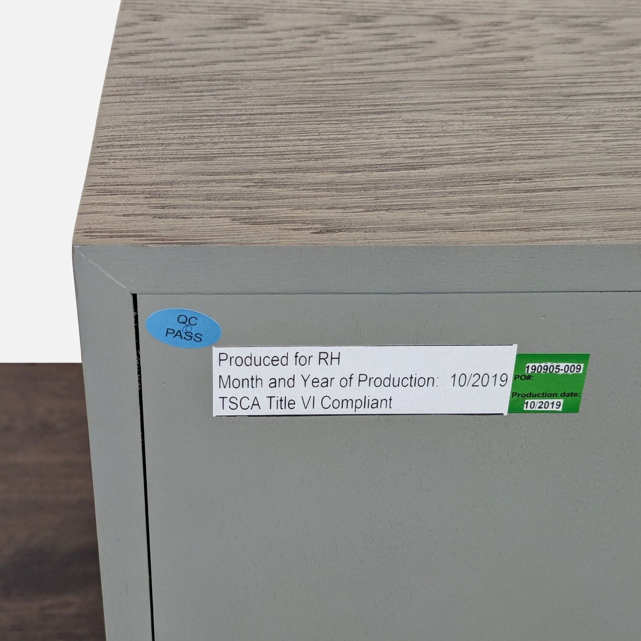 Restoration Hardware Calvin Right Closed Nightstand - Thumbnail 6