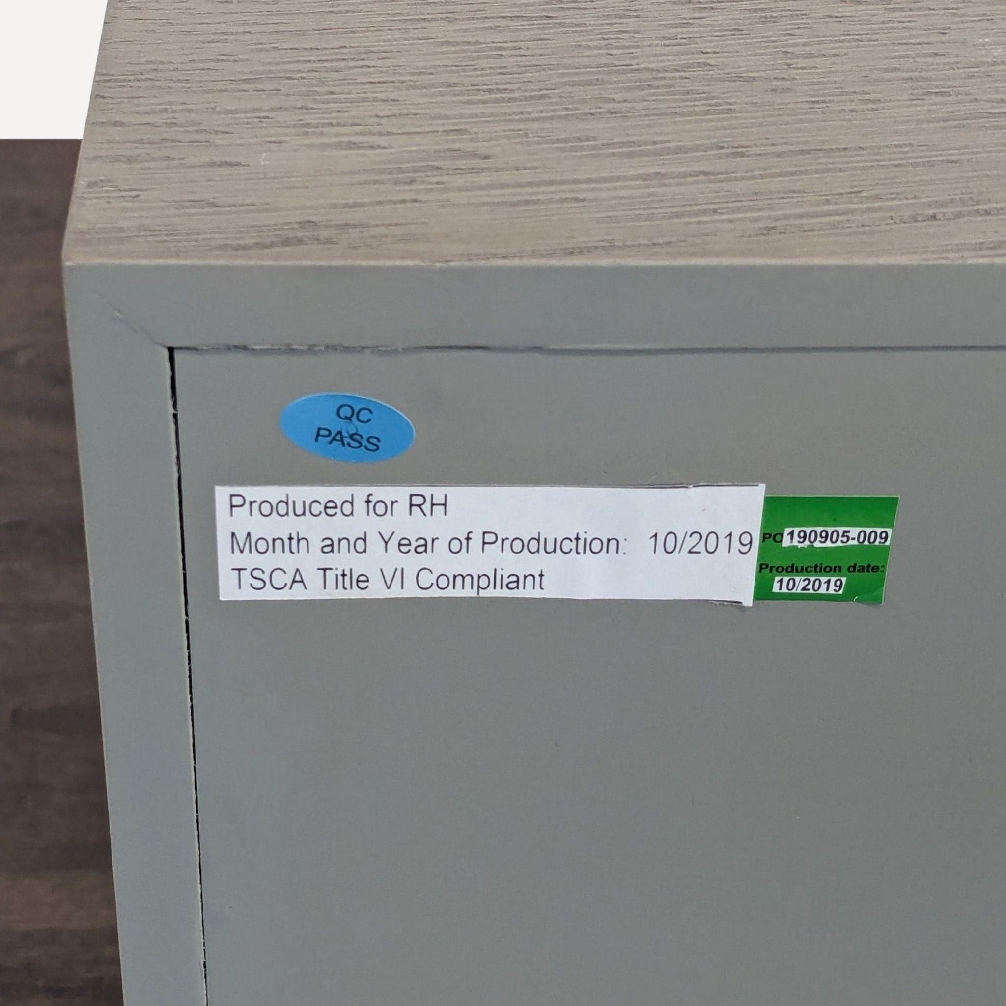 Restoration Hardware Calvin Left Closed Nightstand - Thumbnail 4