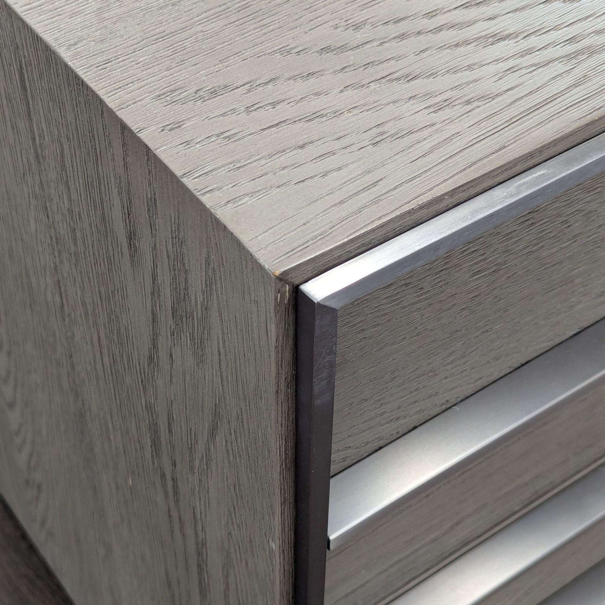 Restoration Hardware Calvin Left Closed Nightstand - Thumbnail 6