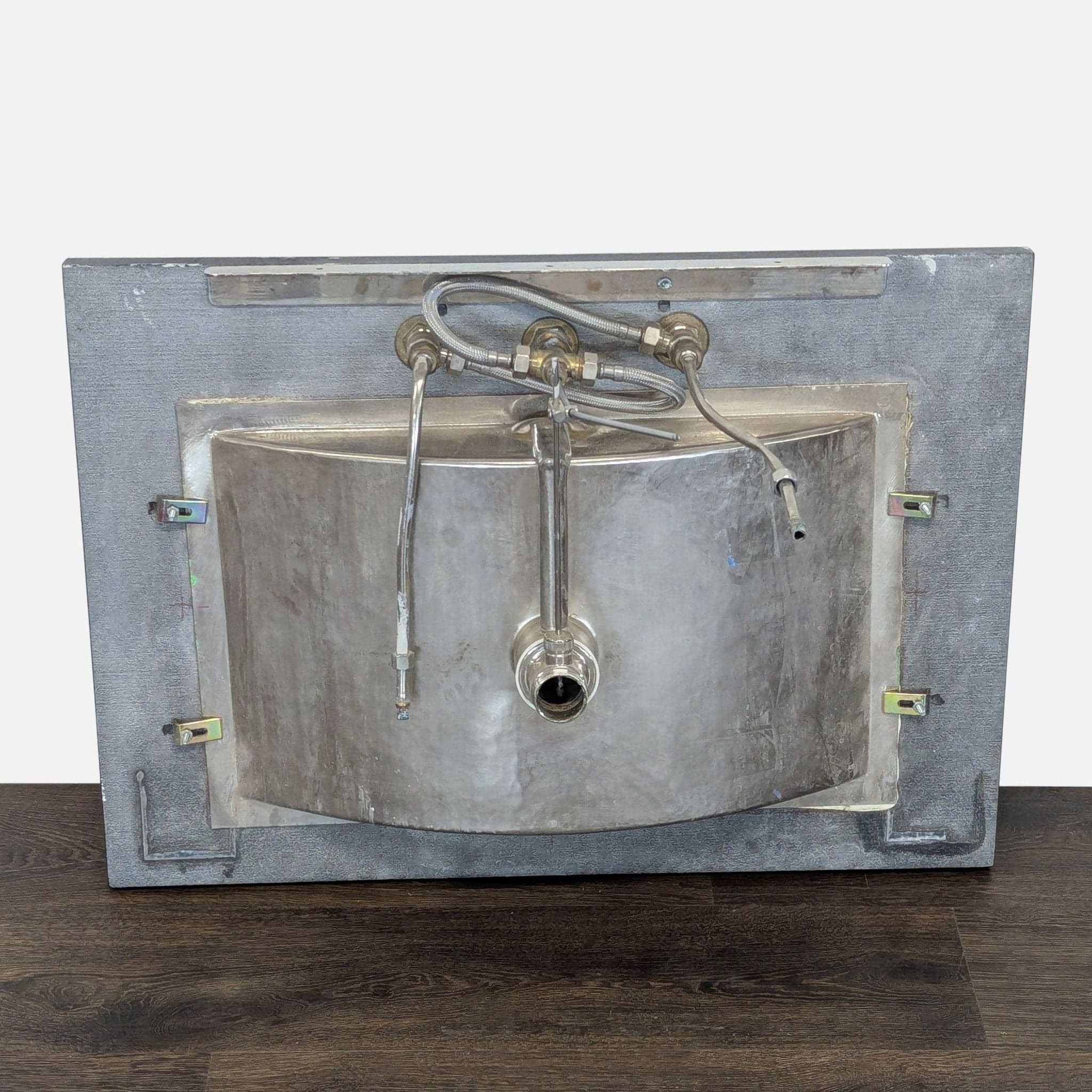 Waterworks Normandy Rectangular Hammered Nickel, Drop-In/Undermount Sink - Thumbnail 5