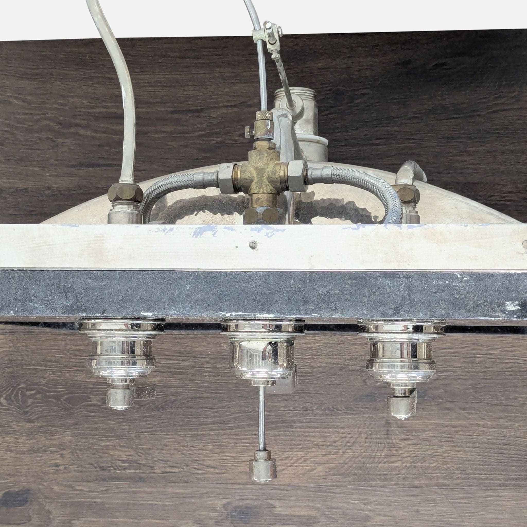 Waterworks Normandy Rectangular Hammered Nickel, Drop-In/Undermount Sink - Thumbnail 6