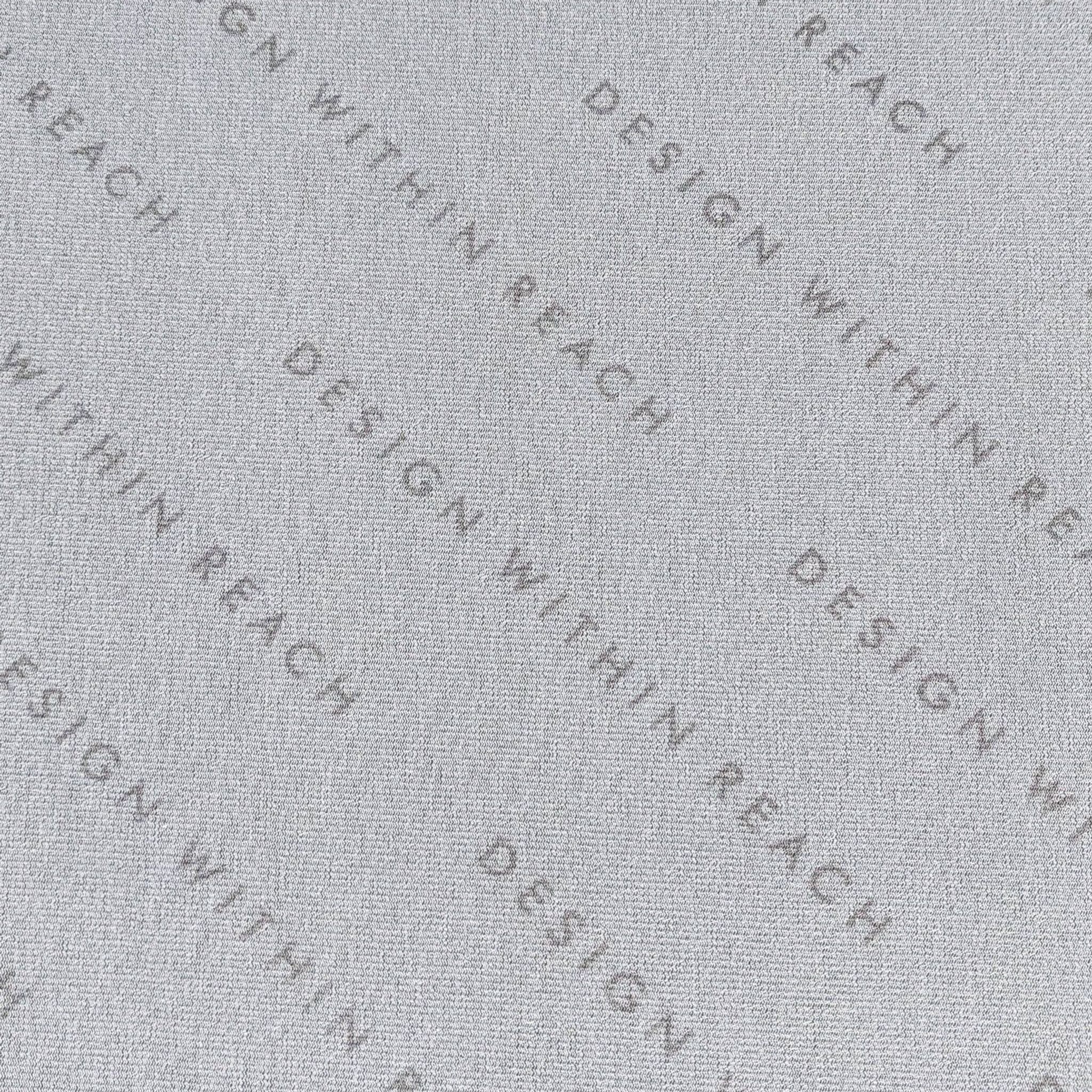 Design Within Reach Como Modern Grey Leather Loveseat with Chrome Legs - Thumbnail 9