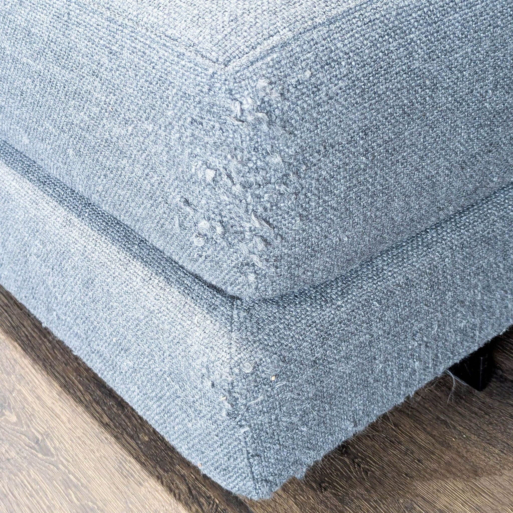 Design Within Reach Blue Modern Daybed Sofa with Pillow - Thumbnail 6