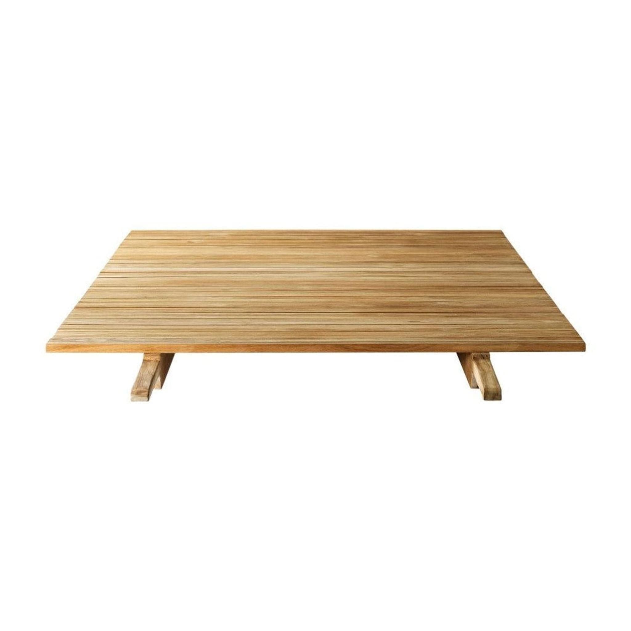 Thomas E. Alken for FDB Møbler Sammen Solid Teak Slatted Dining Table - Thumbnail 4