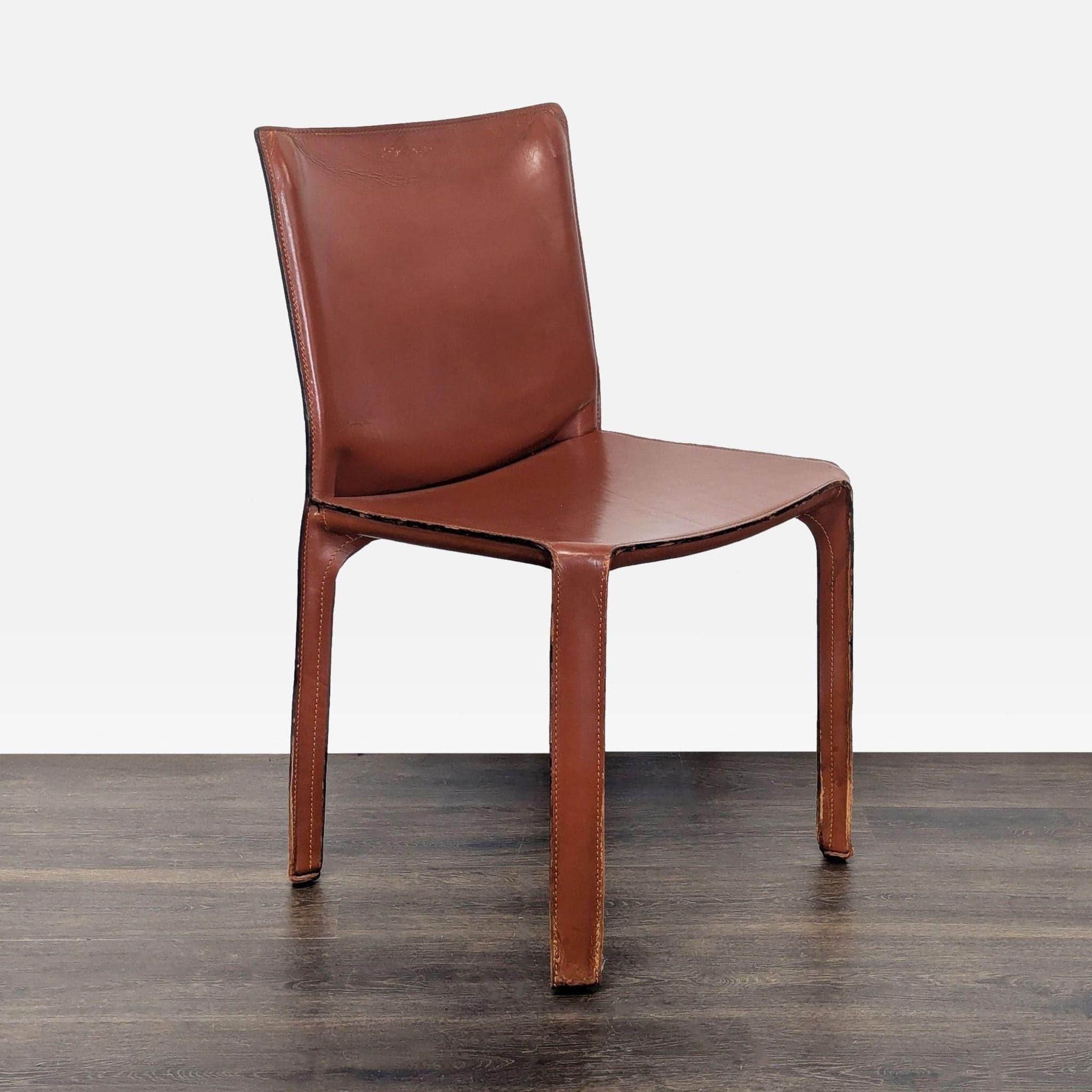 Set of Six Vintage Mario Bellini Dining Chairs for Cassina Cab - Thumbnail 10