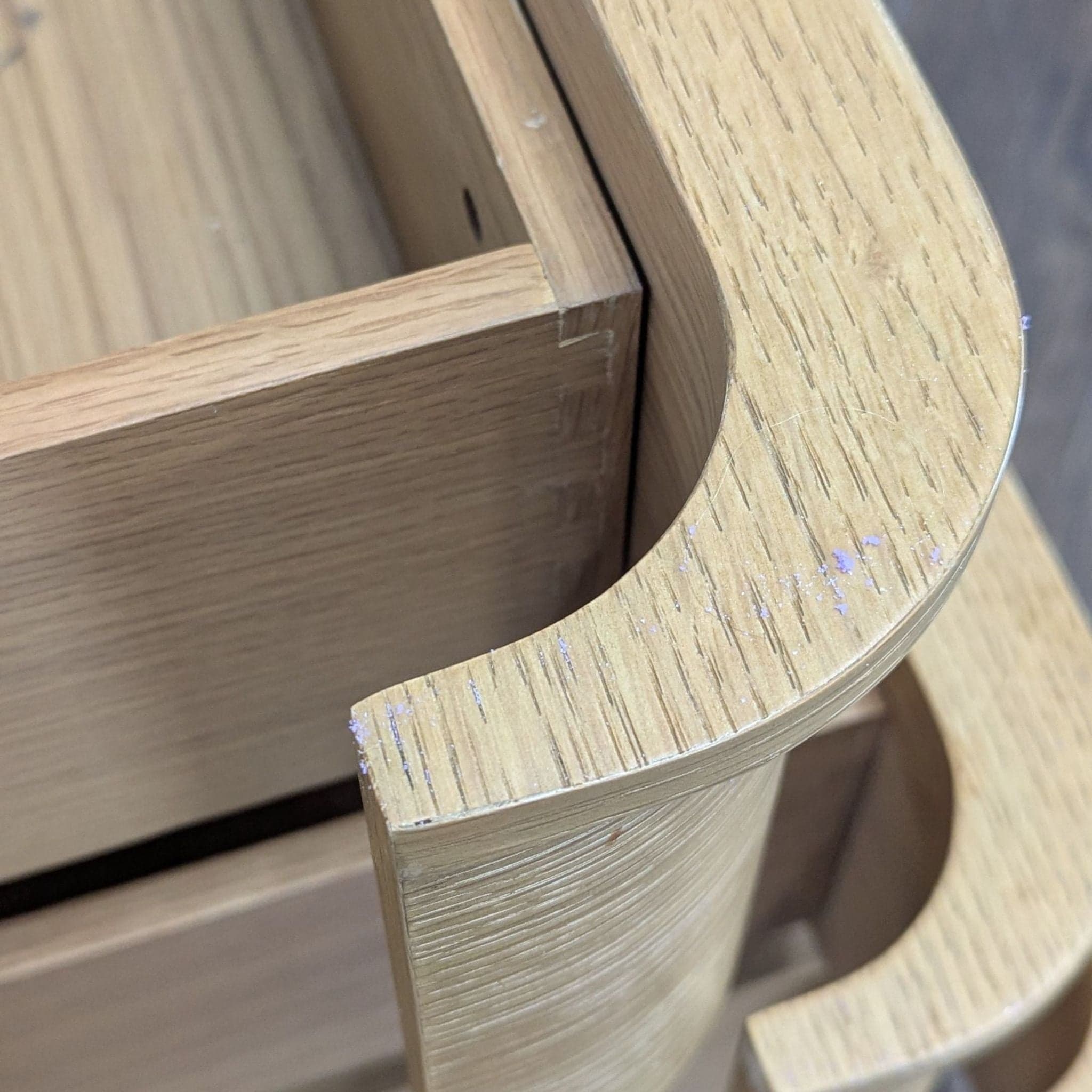 Restoration Hardware Ligne Three Drawer Nightstand - Thumbnail 8