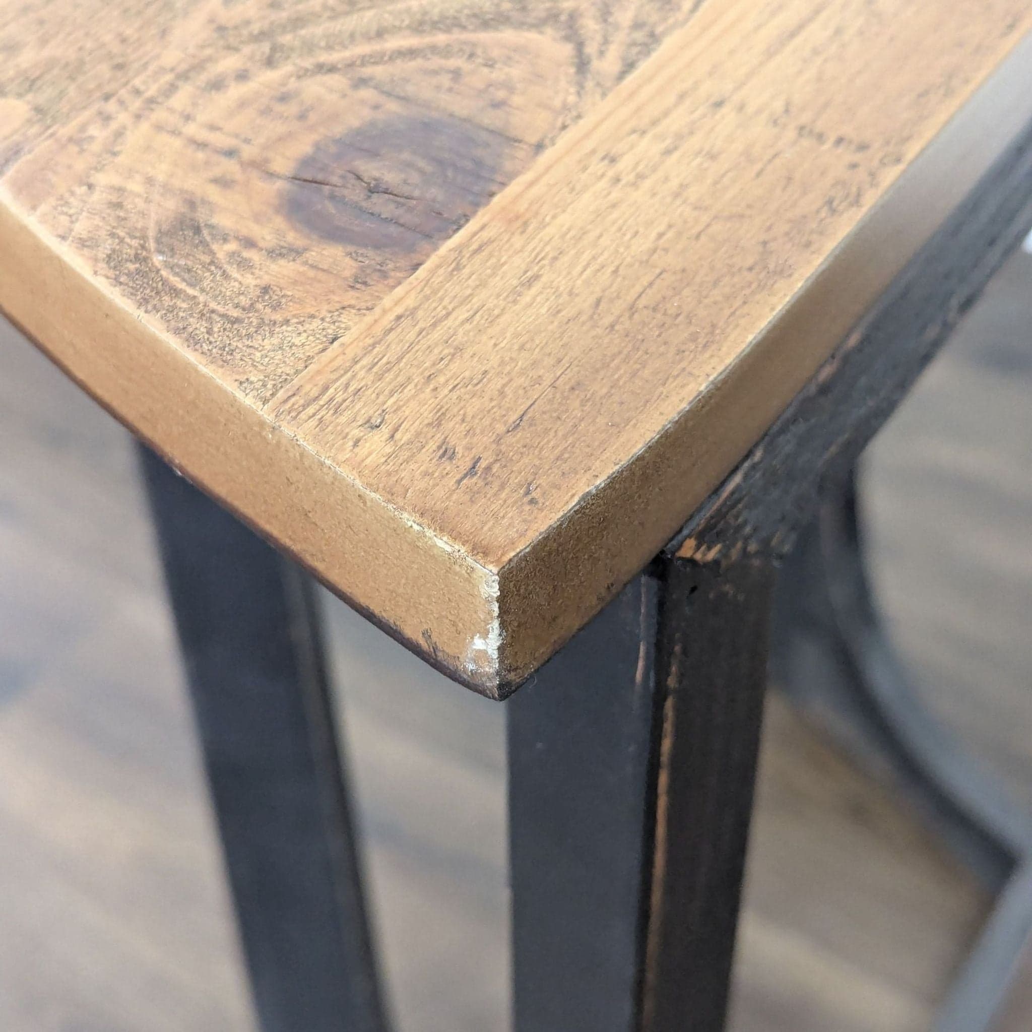 Cozayh Home Demi-Lune Wood Console Table - Thumbnail 5