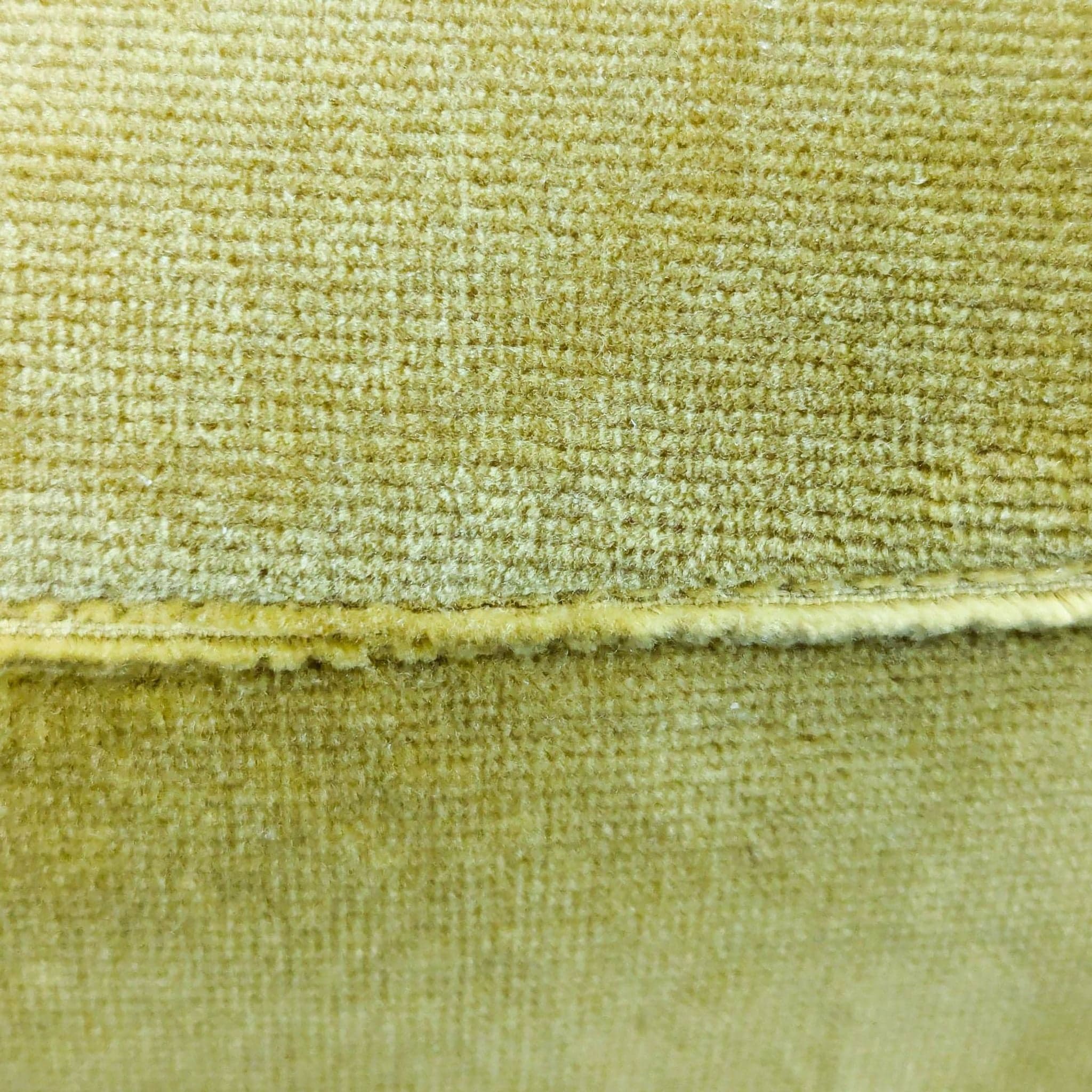 Ballard Design Button Tufted Velvet Ottoman - Thumbnail 8