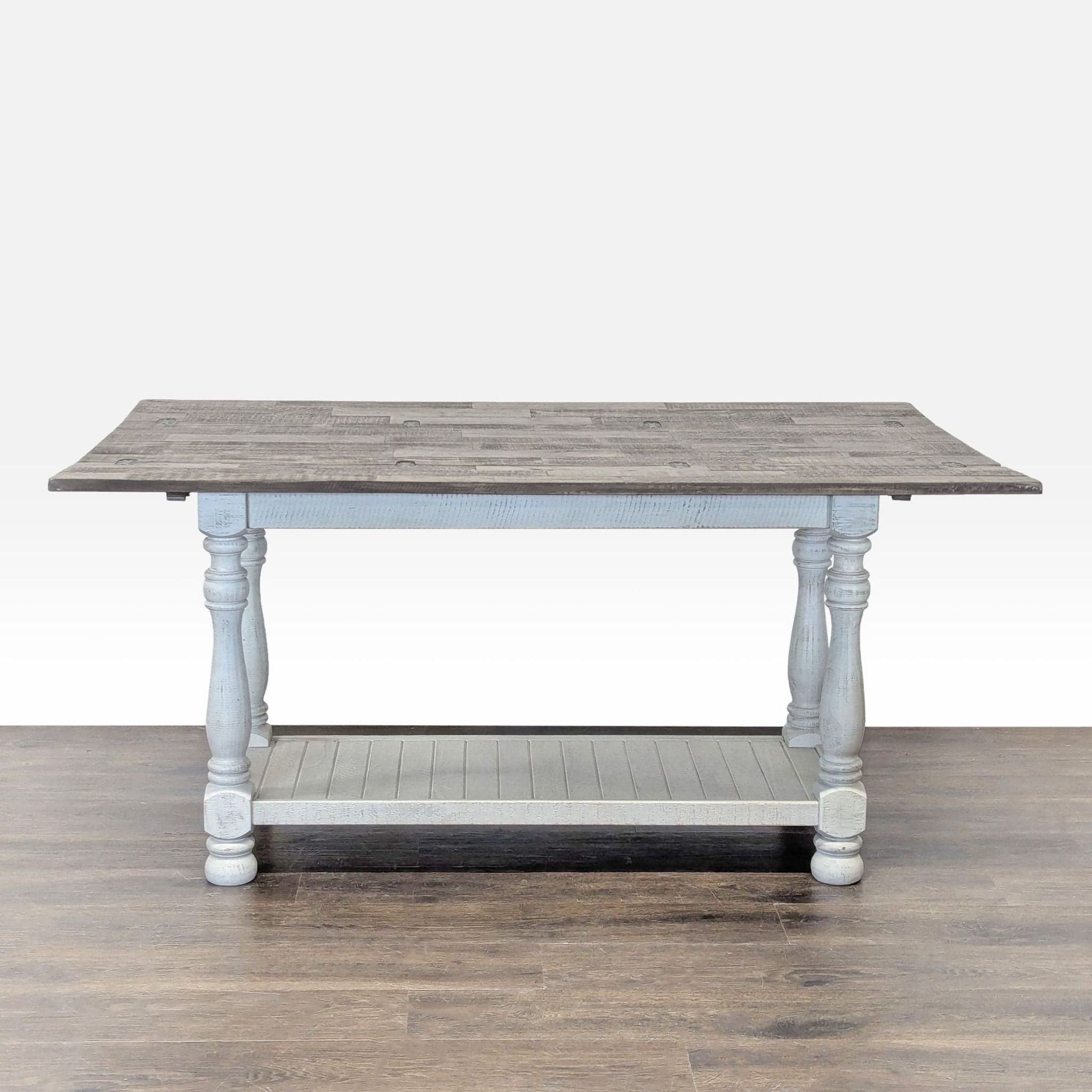 Ashley Furniture Havalance Flip-Top Sofa/Console Table - Thumbnail 5