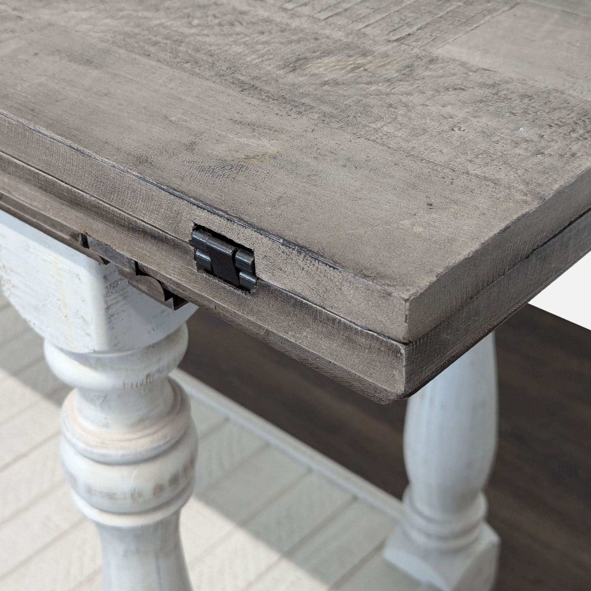 Ashley Furniture Havalance Flip-Top Sofa/Console Table - Thumbnail 8