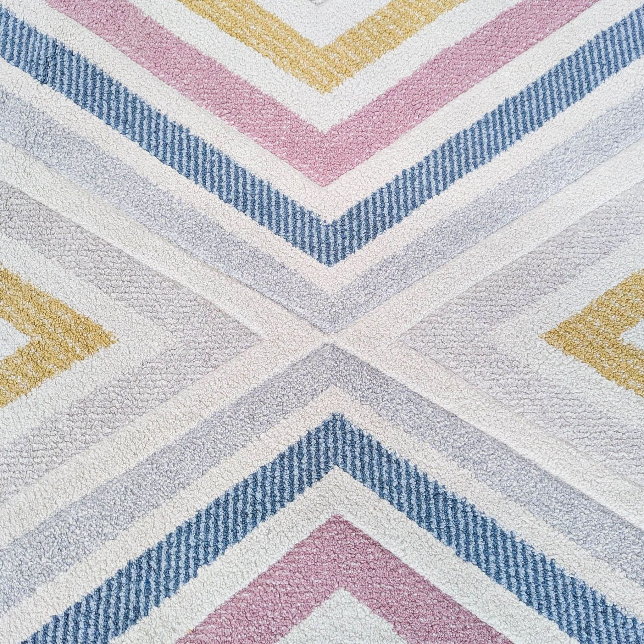 nuLOOM Modern Chevron Multicolor Area Rug - Thumbnail 2