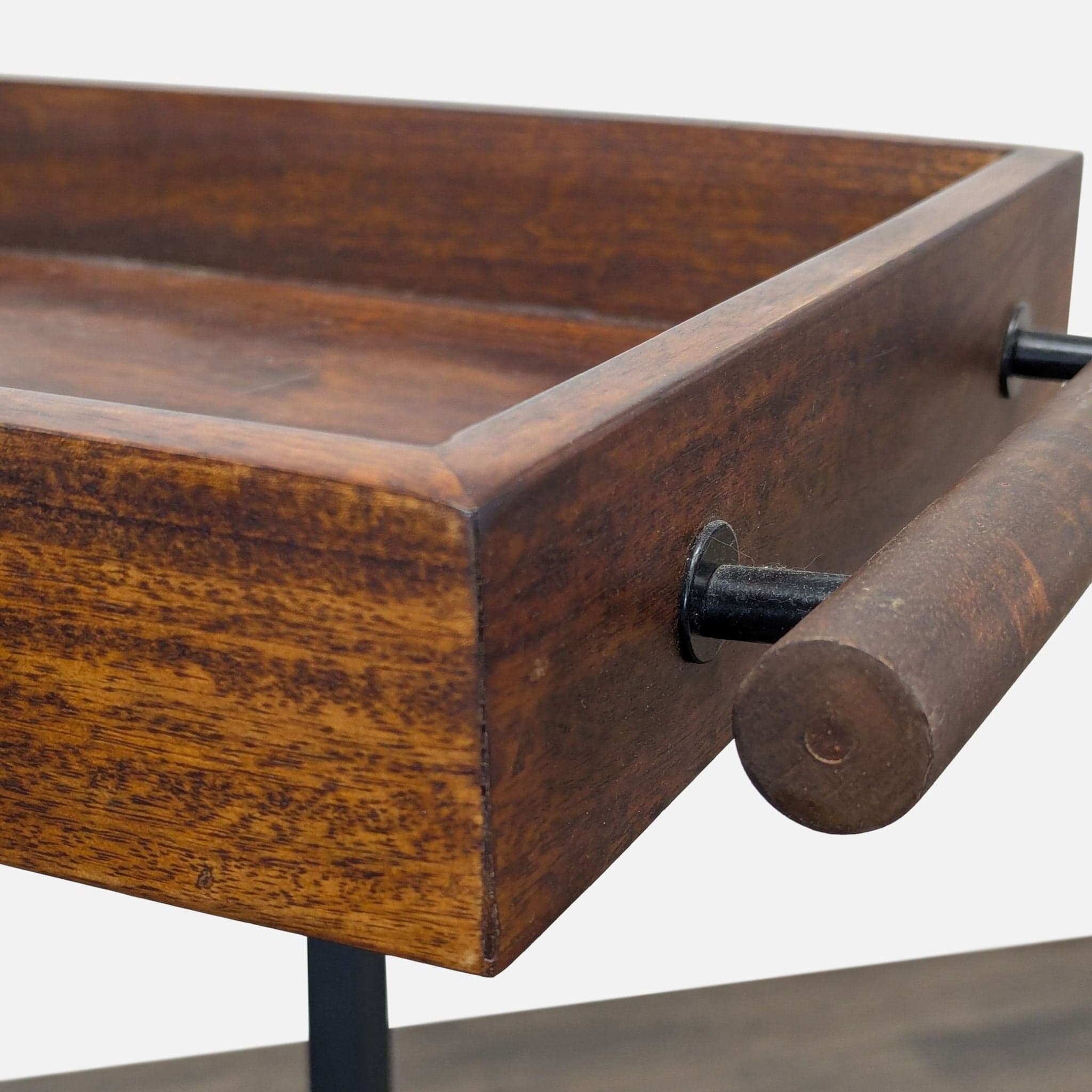 17 Stories Zamora Two Door Wine Bar Cart - Thumbnail 7