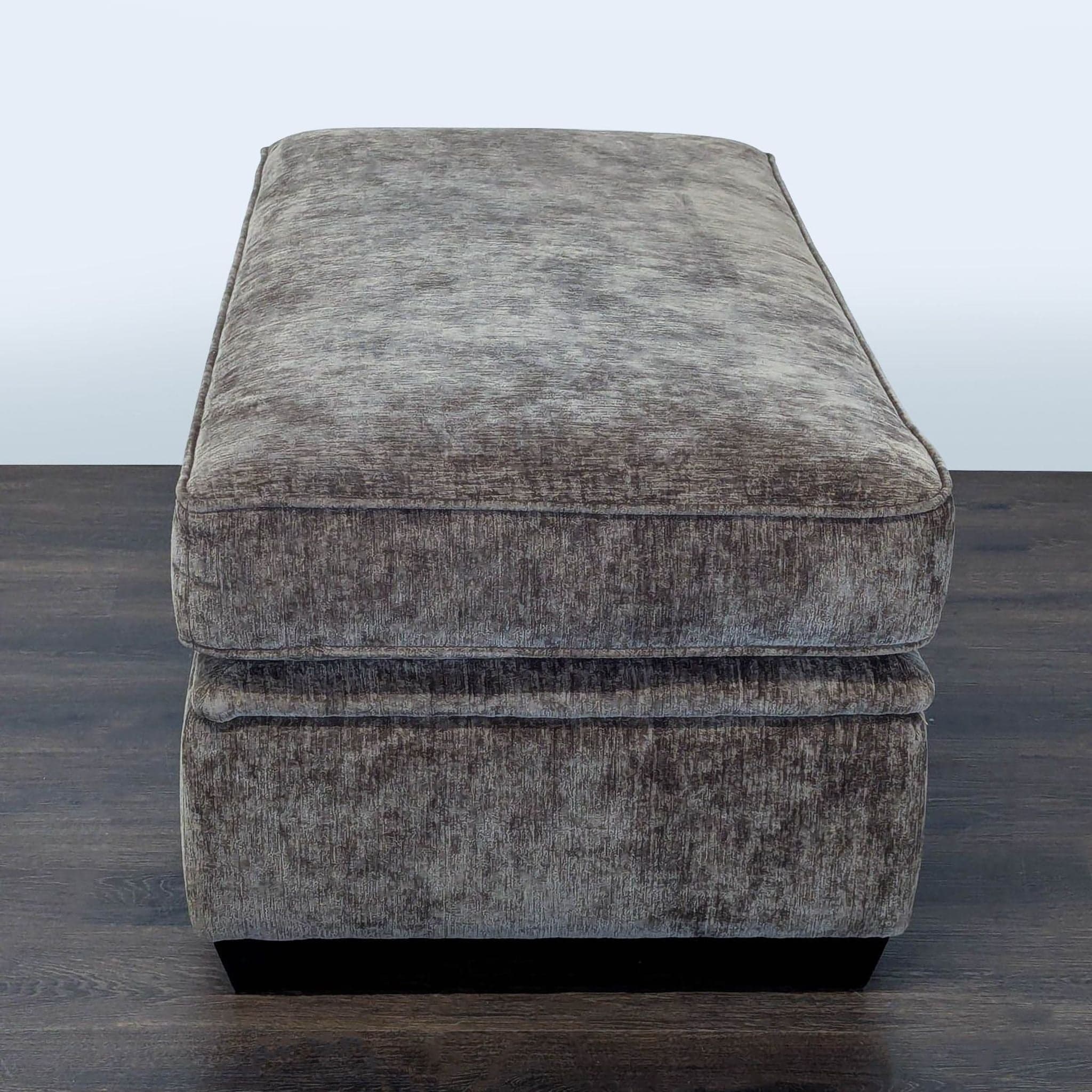 Upholstered Storage Ottoman - Thumbnail 4