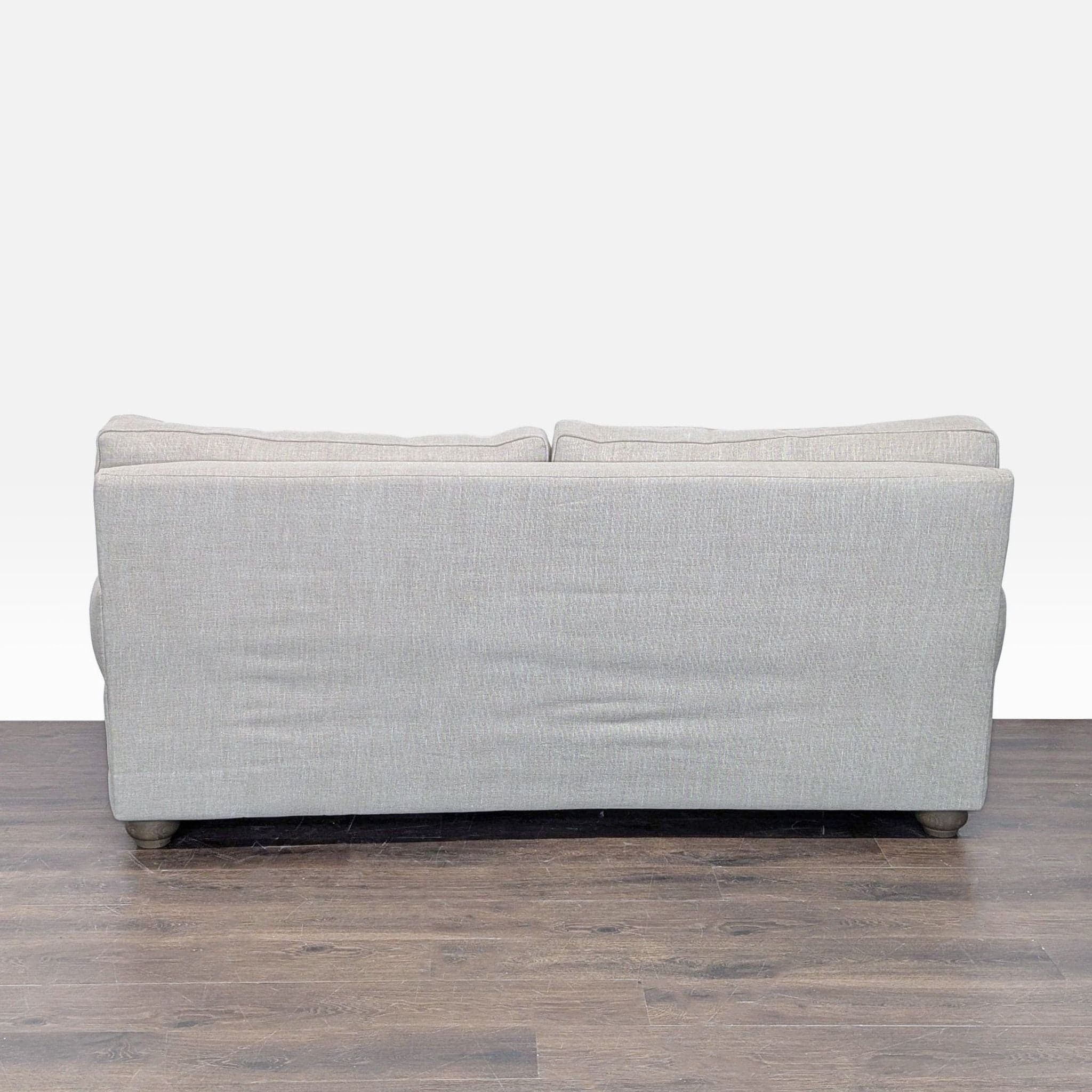 Restoration Hardware Lancaster Light Gray Queen Sleeper Sofa – Comfortable Pull-Out Bed - Thumbnail 9