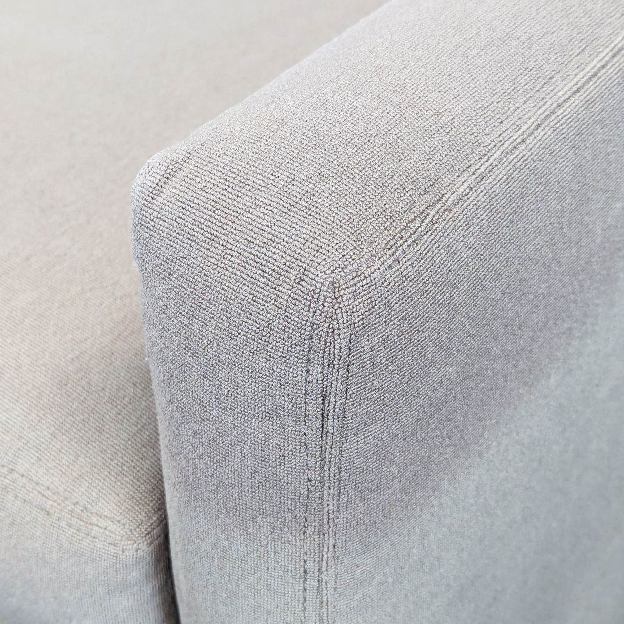 Lee Industries Beige Swivel Lounge Chair with Skirted Base and Accent Pillow - Thumbnail 6