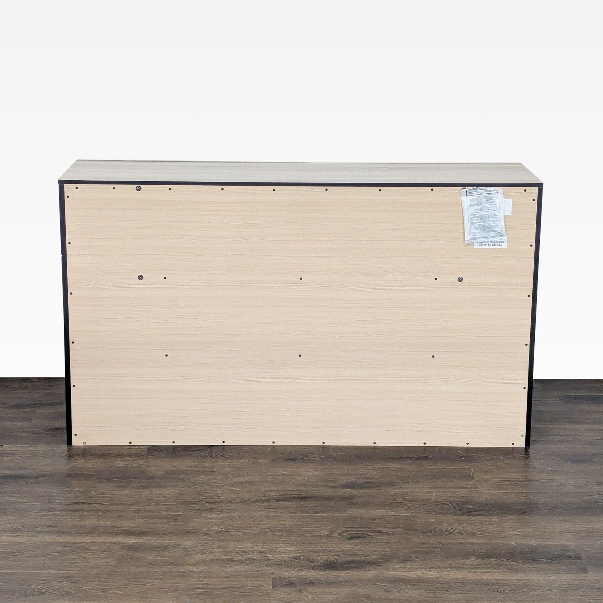 Home Meridian Modern 6-Drawer Dresser with Black Handles - Thumbnail 5