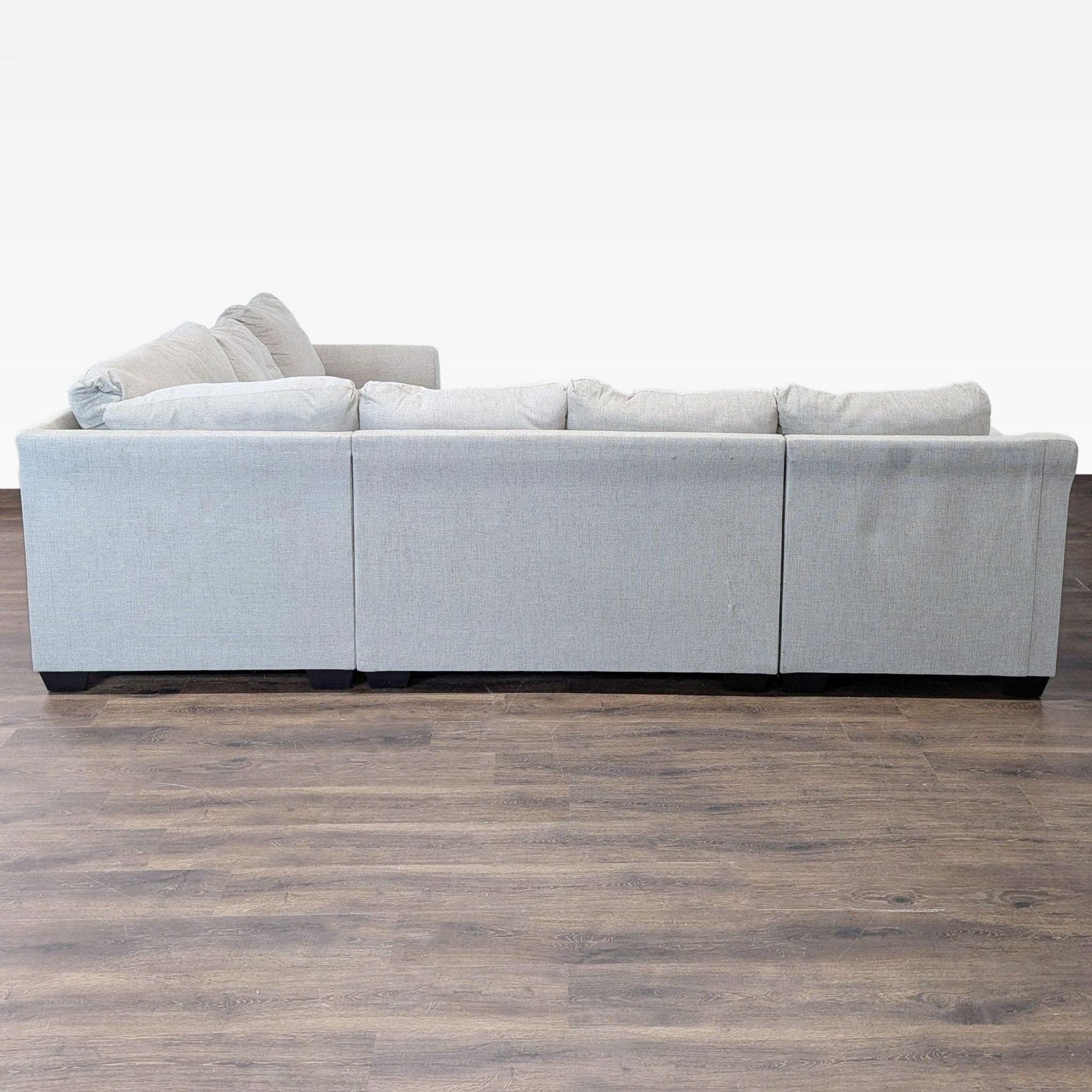 Ashley Furniture Carnaby Modern Fabric Sectional Sofa with Chaise - Thumbnail 4