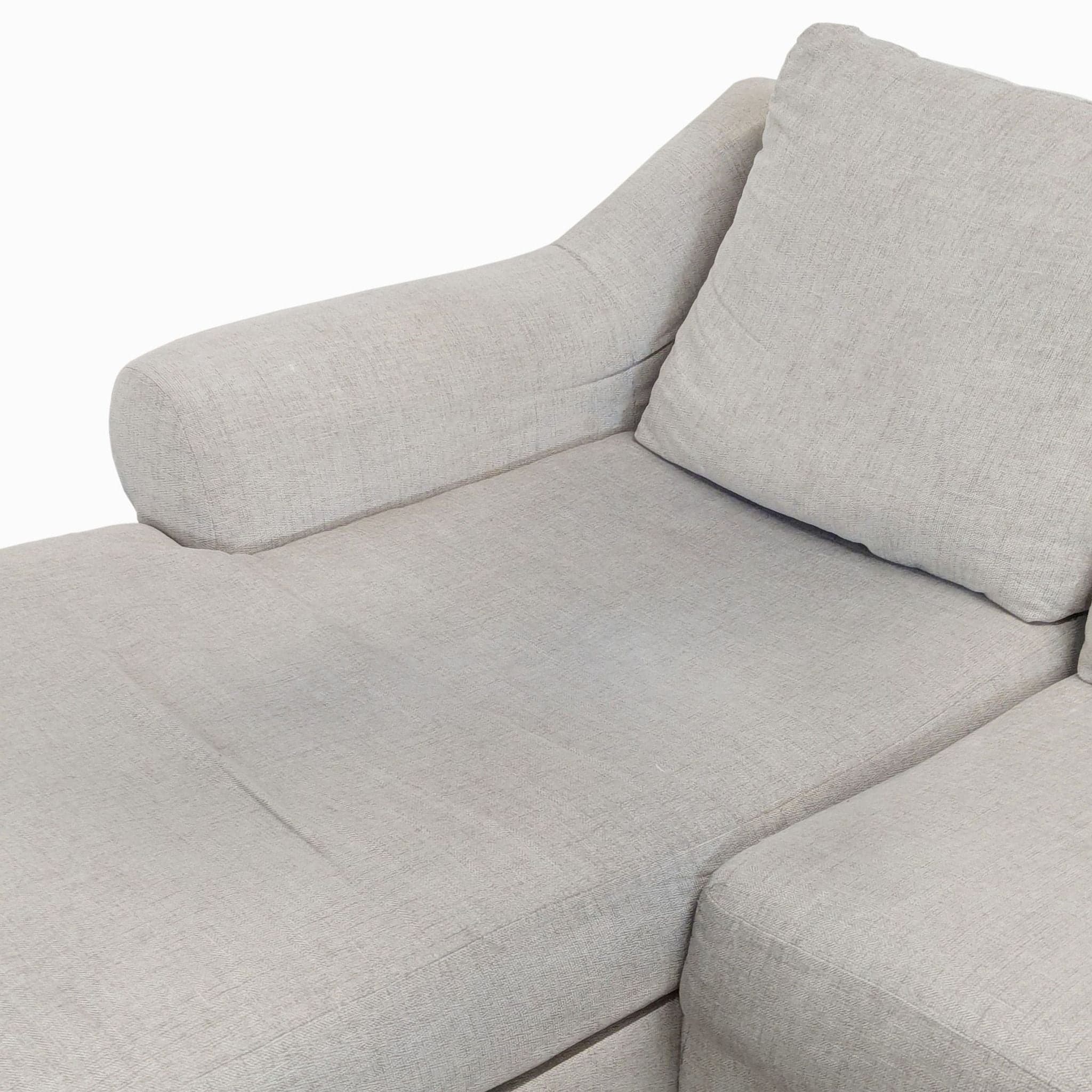 Ashley Furniture Carnaby Modern Fabric Sectional Sofa with Chaise - Thumbnail 8