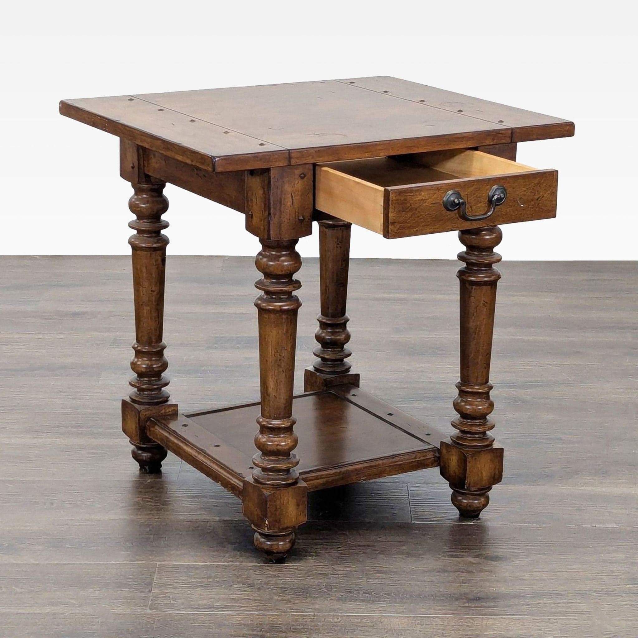 Pottery Barn One Drawer Side Table - Thumbnail 2