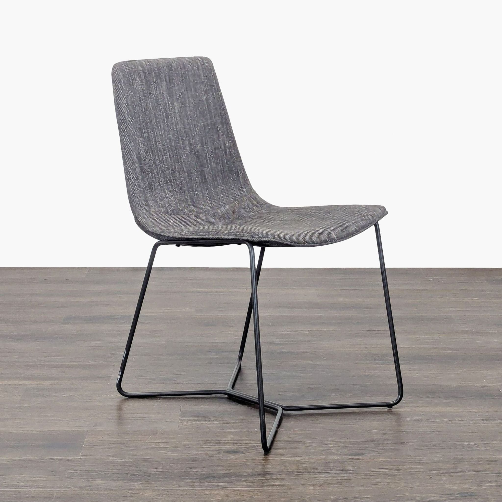 West Elm Slope Dining Chair - Thumbnail 6