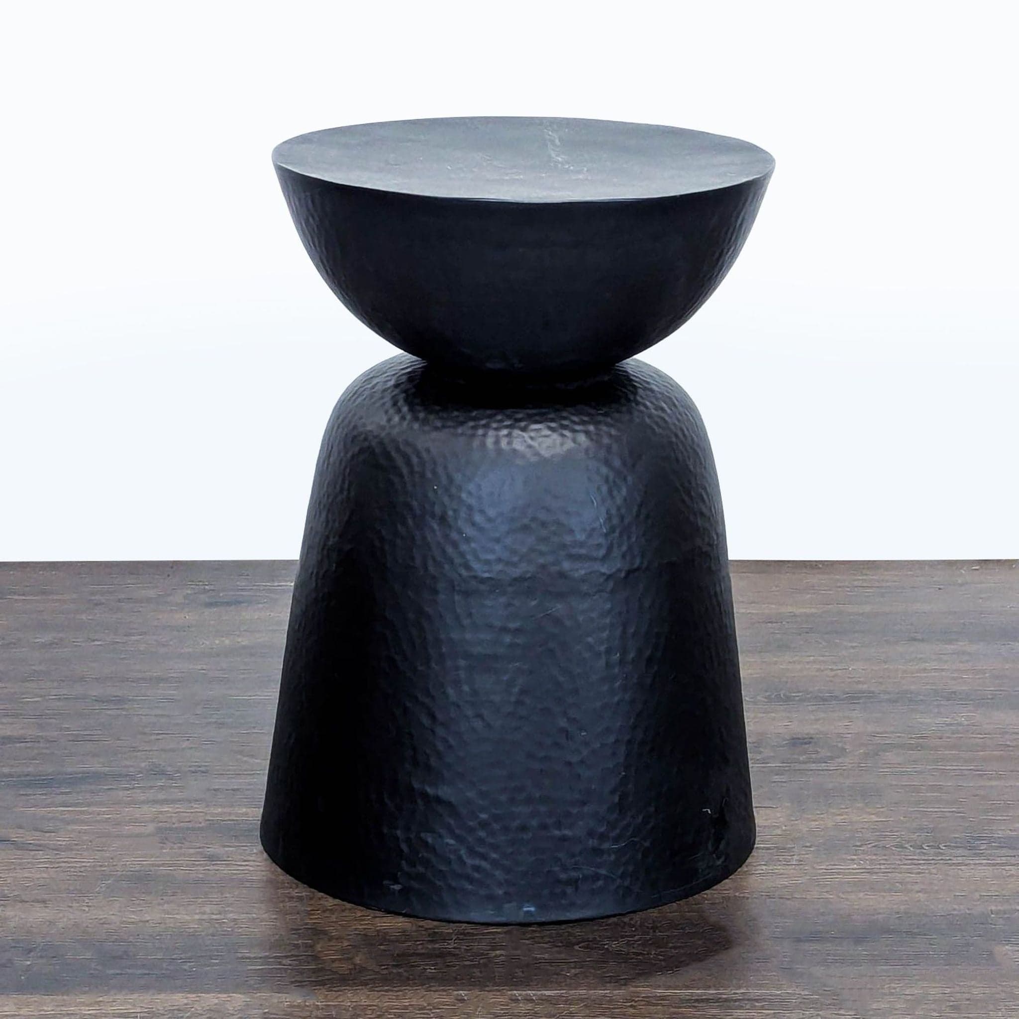 Crate & Barrel Fernando Round Accent Table - Image 1