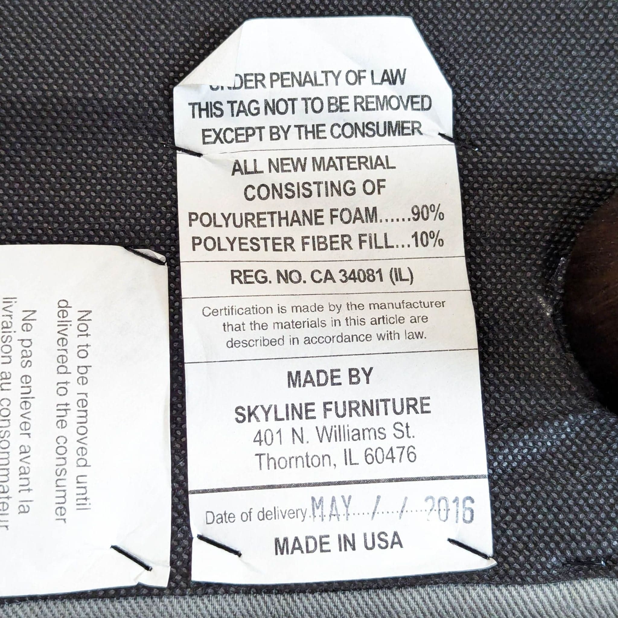 Skyline Furniture Upholstered Footstool on Wood Legs - Thumbnail 6