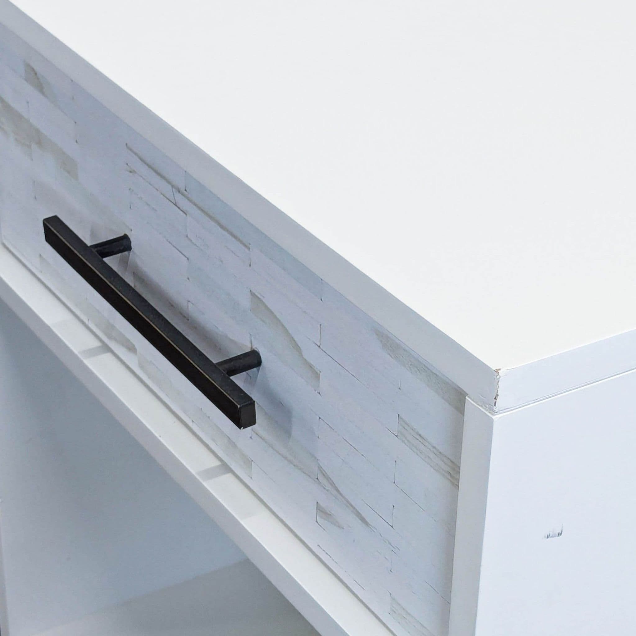 West Elm Wood Tiled Nightstand - Thumbnail 8