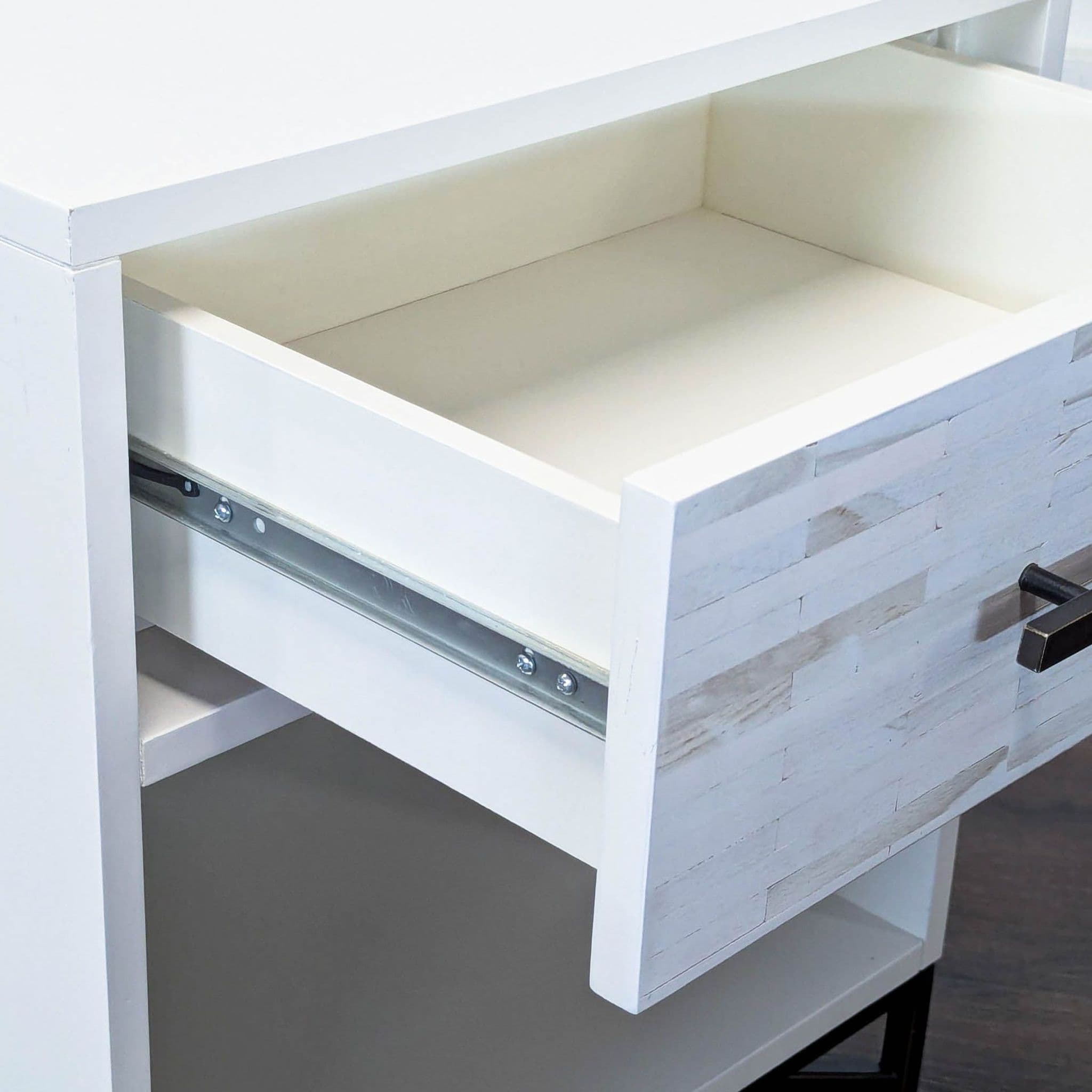 West Elm Wood Tiled Nightstand - Thumbnail 7