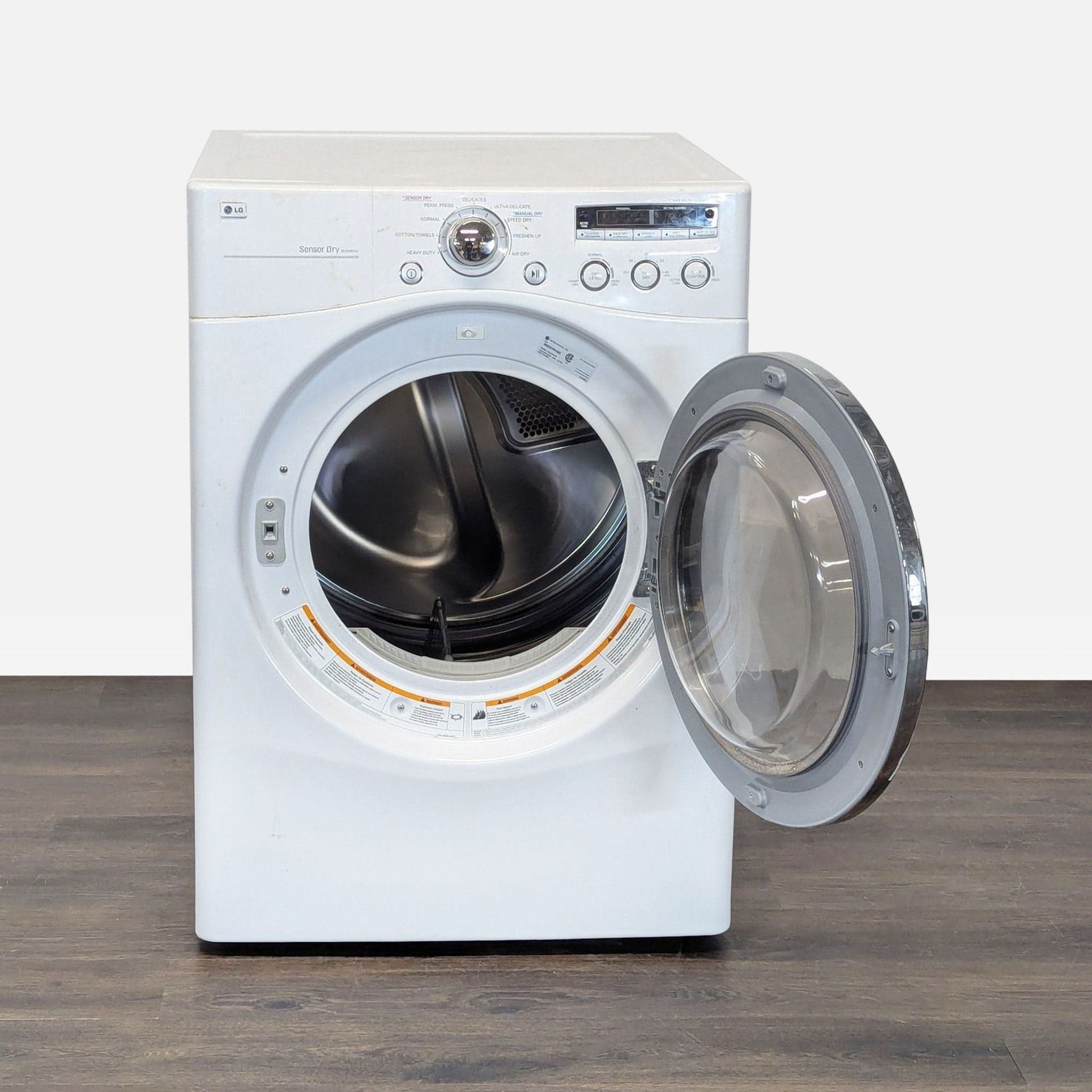 LG Front Load Dryer - White, Sensor Dry, Great Condition - Thumbnail 2