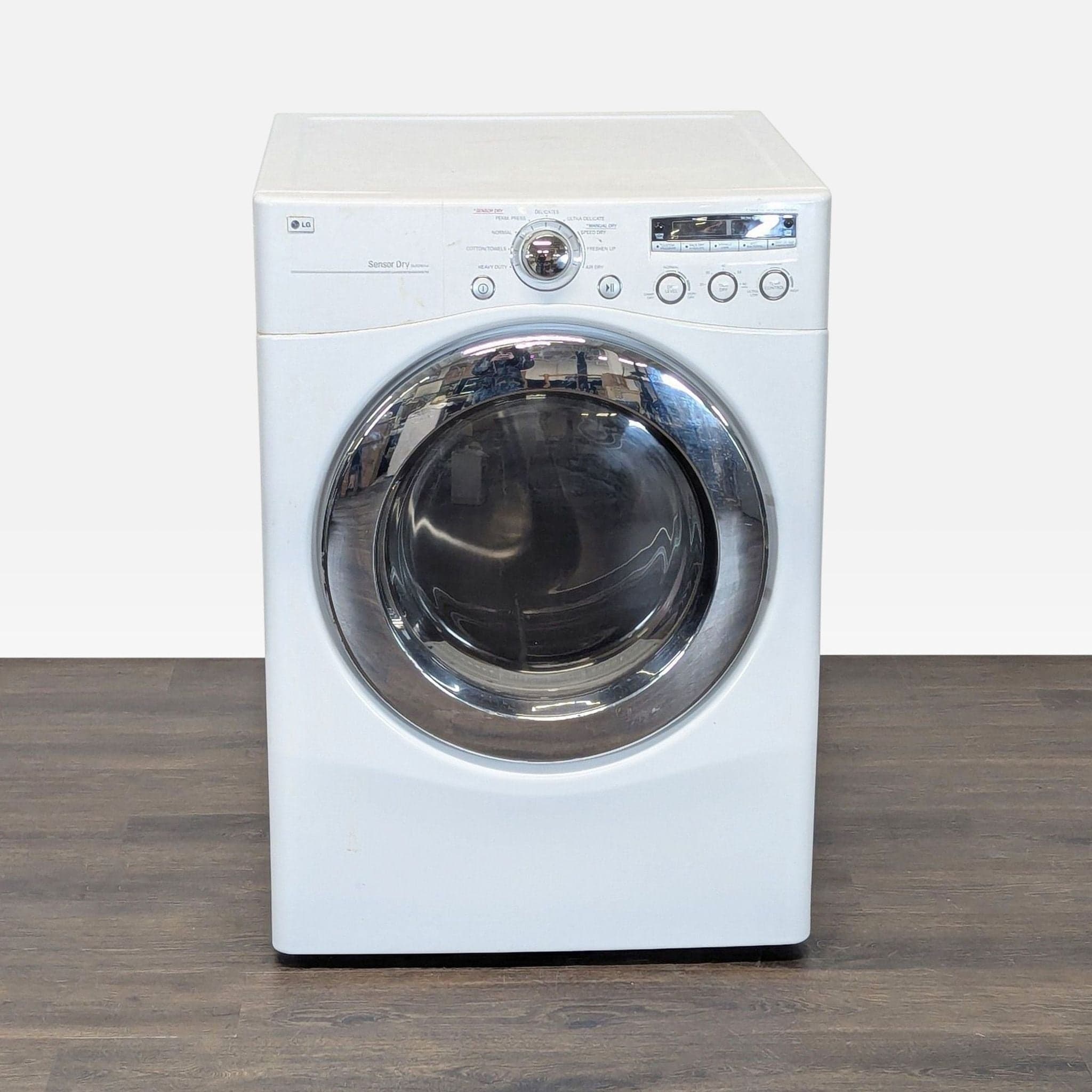 LG Front Load Dryer - White, Sensor Dry, Great Condition - Image 1