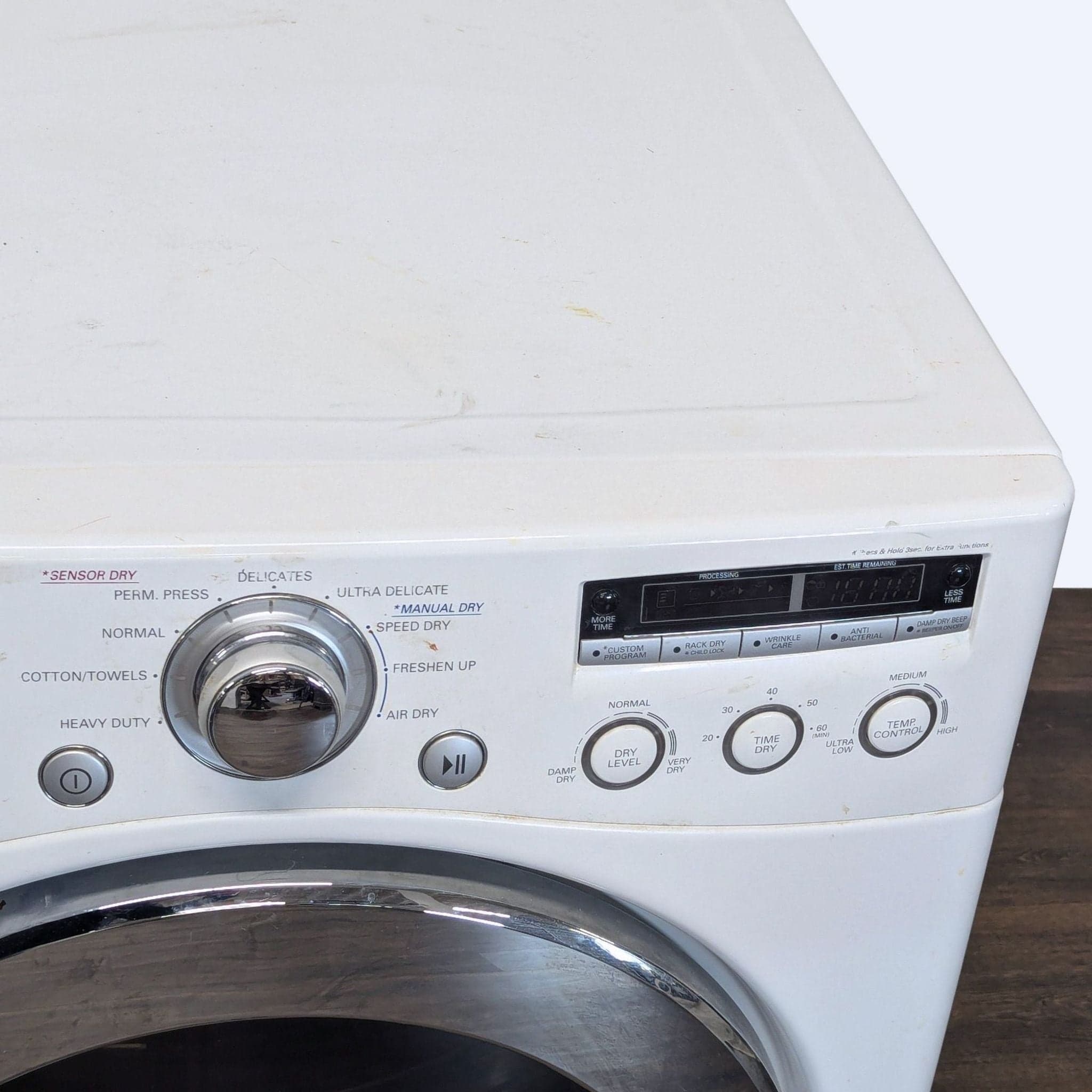 LG Front Load Dryer - White, Sensor Dry, Great Condition - Thumbnail 4