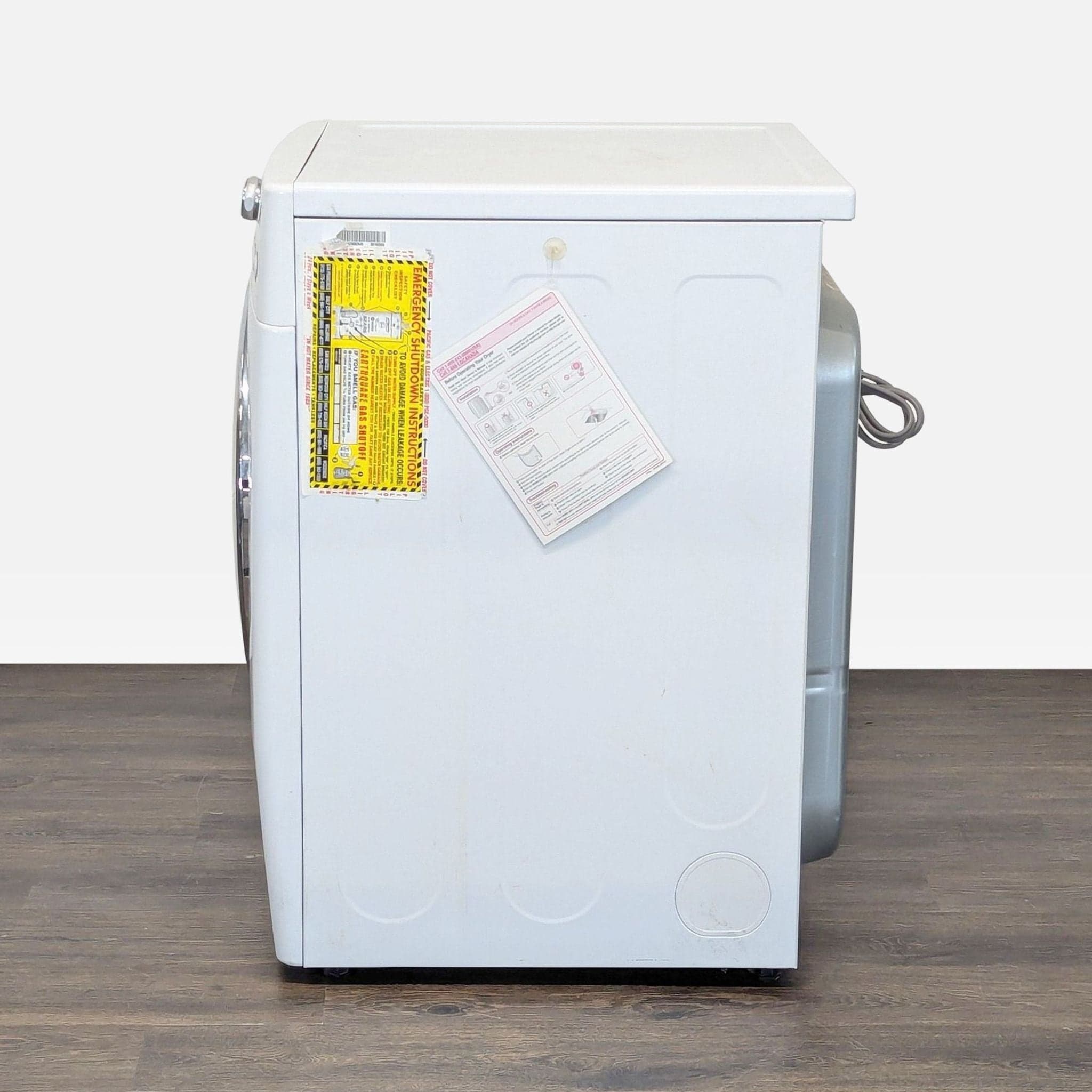 LG Front Load Dryer - White, Sensor Dry, Great Condition - Thumbnail 3