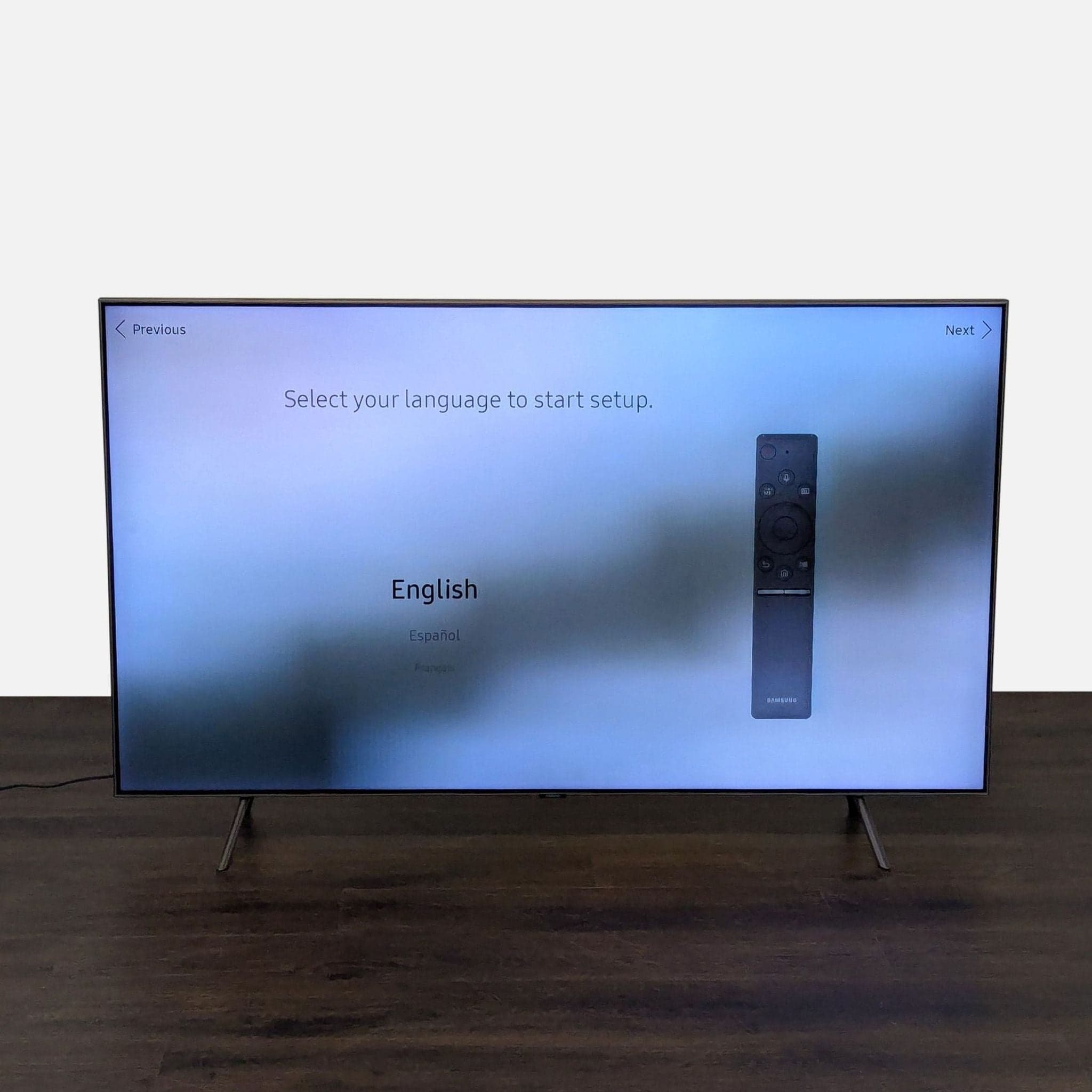 Samsung 65-Inch Flat Screen LED TV - Sleek Design, Excellent Condition - Thumbnail 9