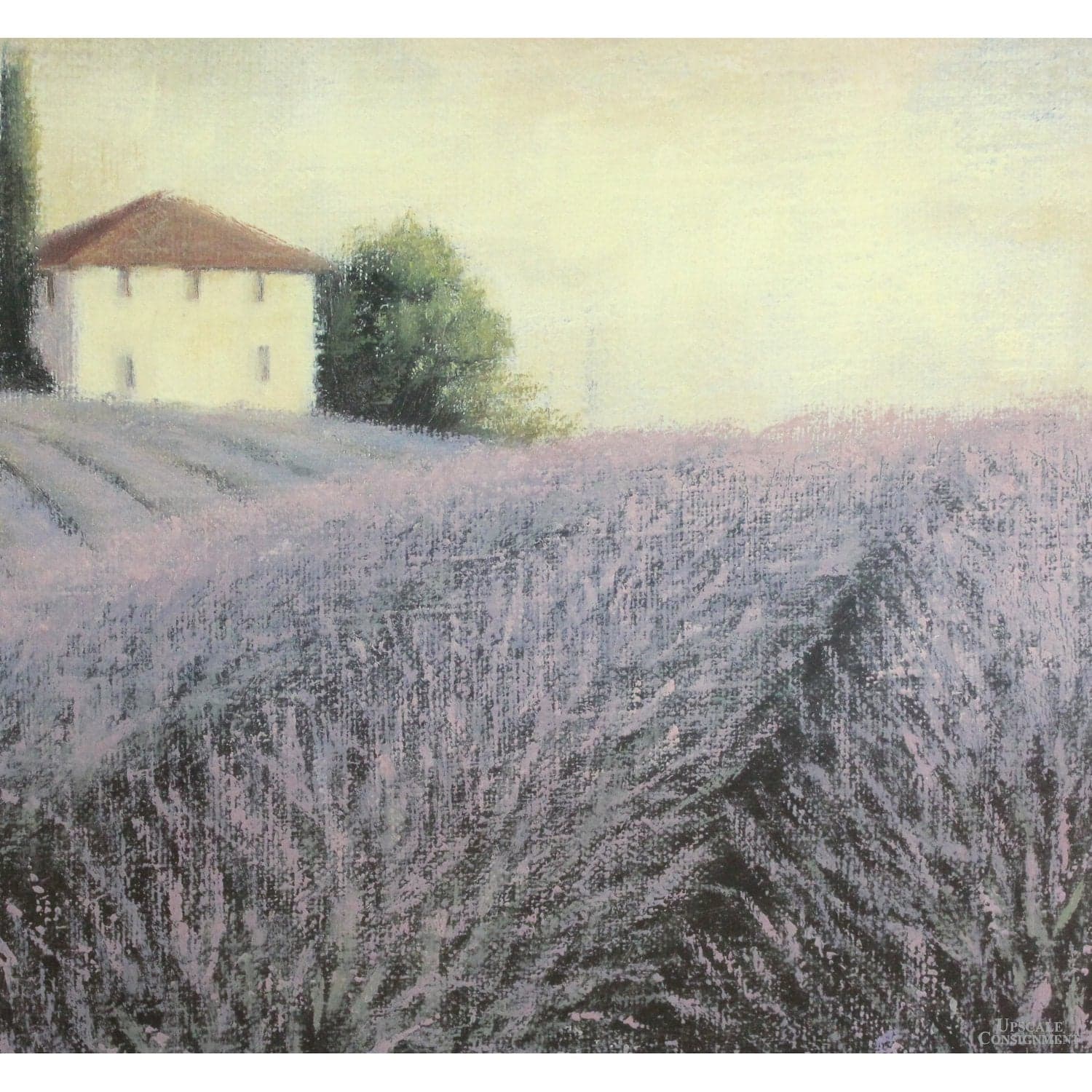 Framed Artwork - Tuscan Villa in Lavender Field - Thumbnail 2