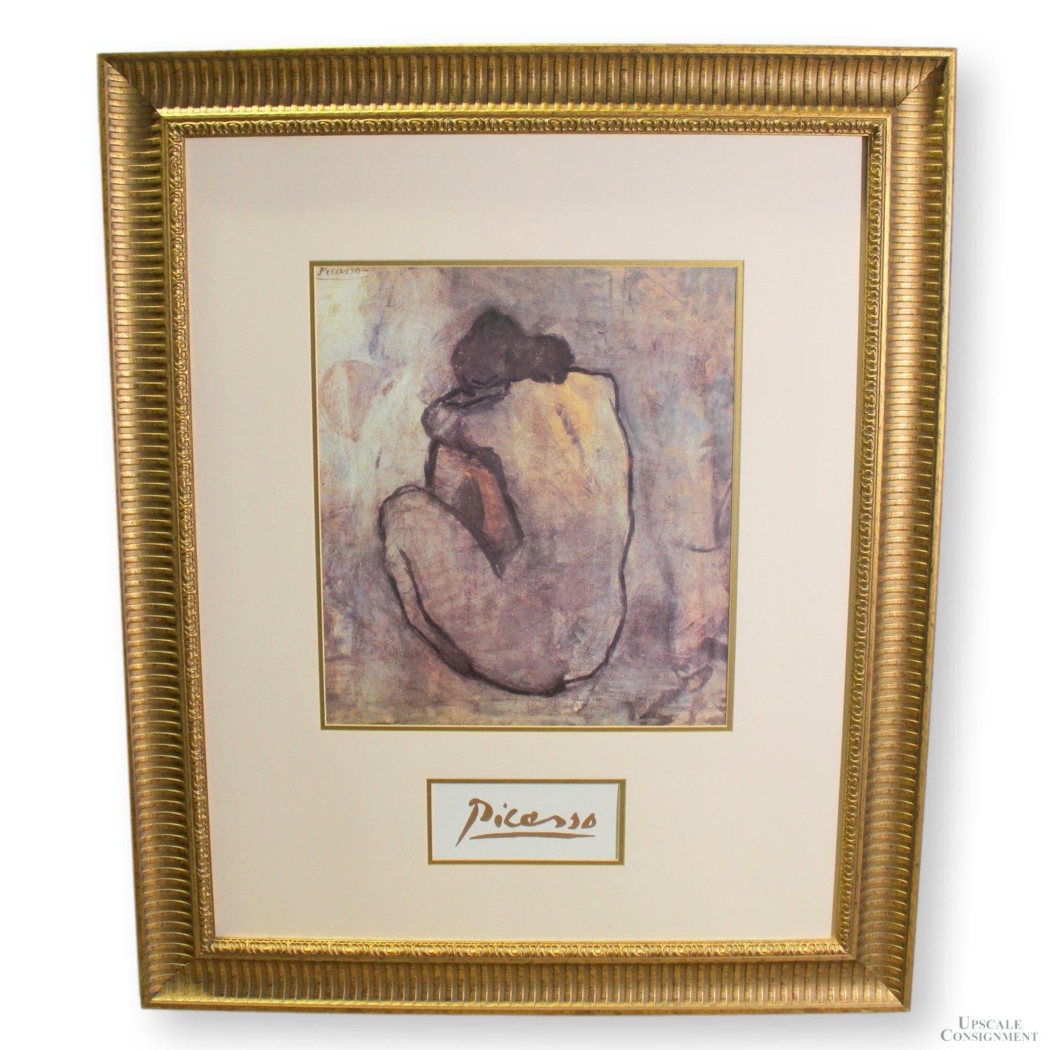 Framed Print 'Femme Nue II' By Pablo Picasso - Image 1