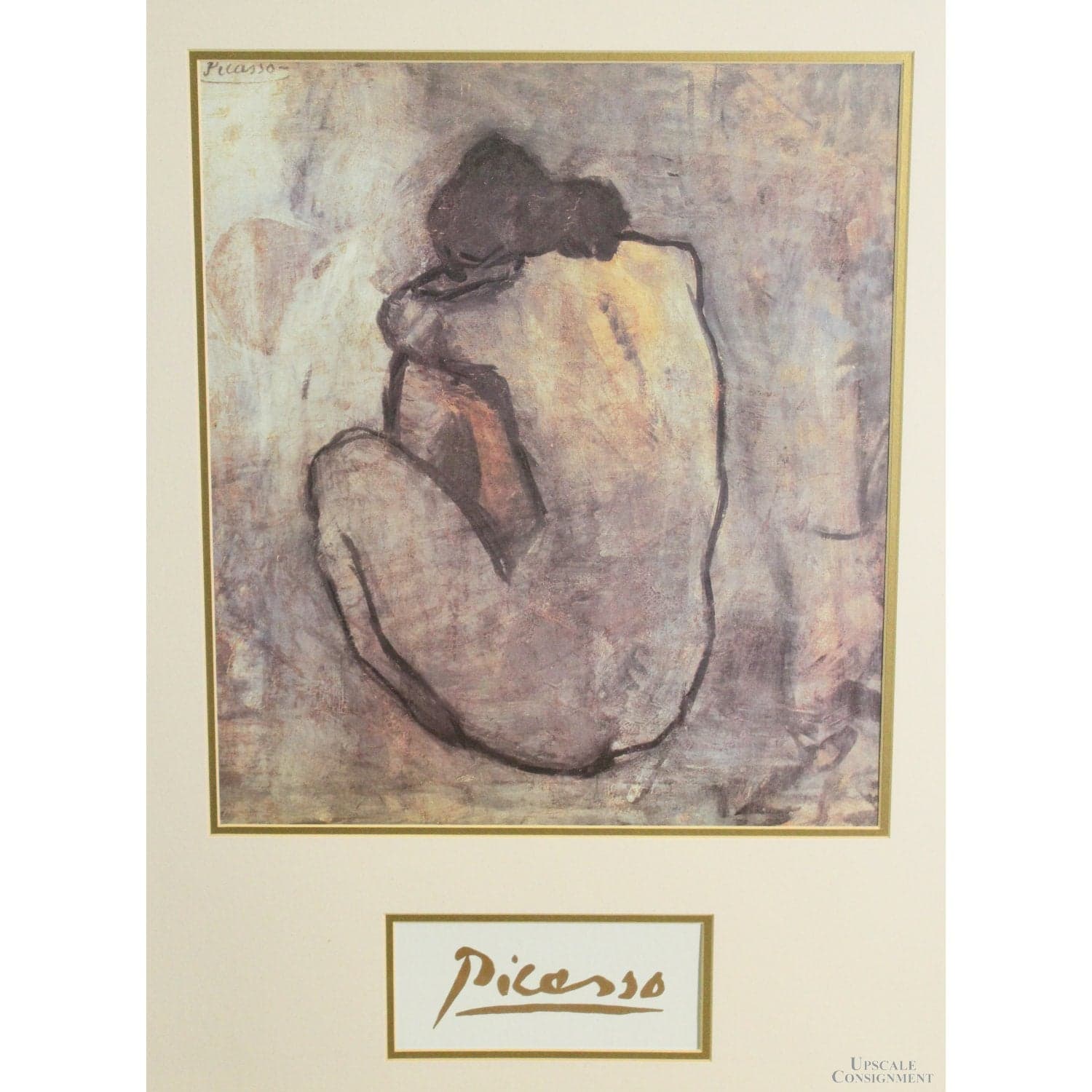 Framed Print 'Femme Nue II' By Pablo Picasso - Thumbnail 2