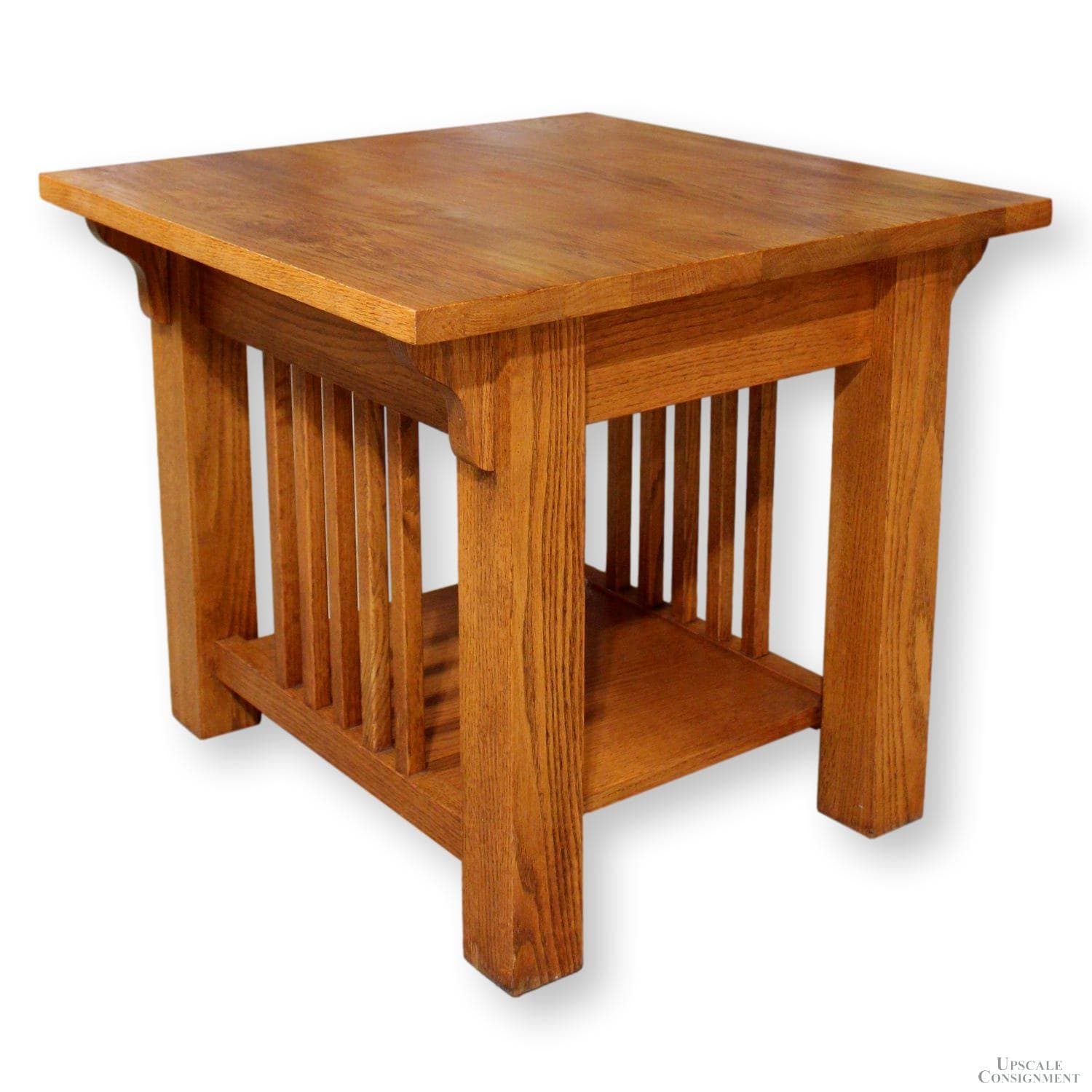 Mission Oak End Table - Image 1
