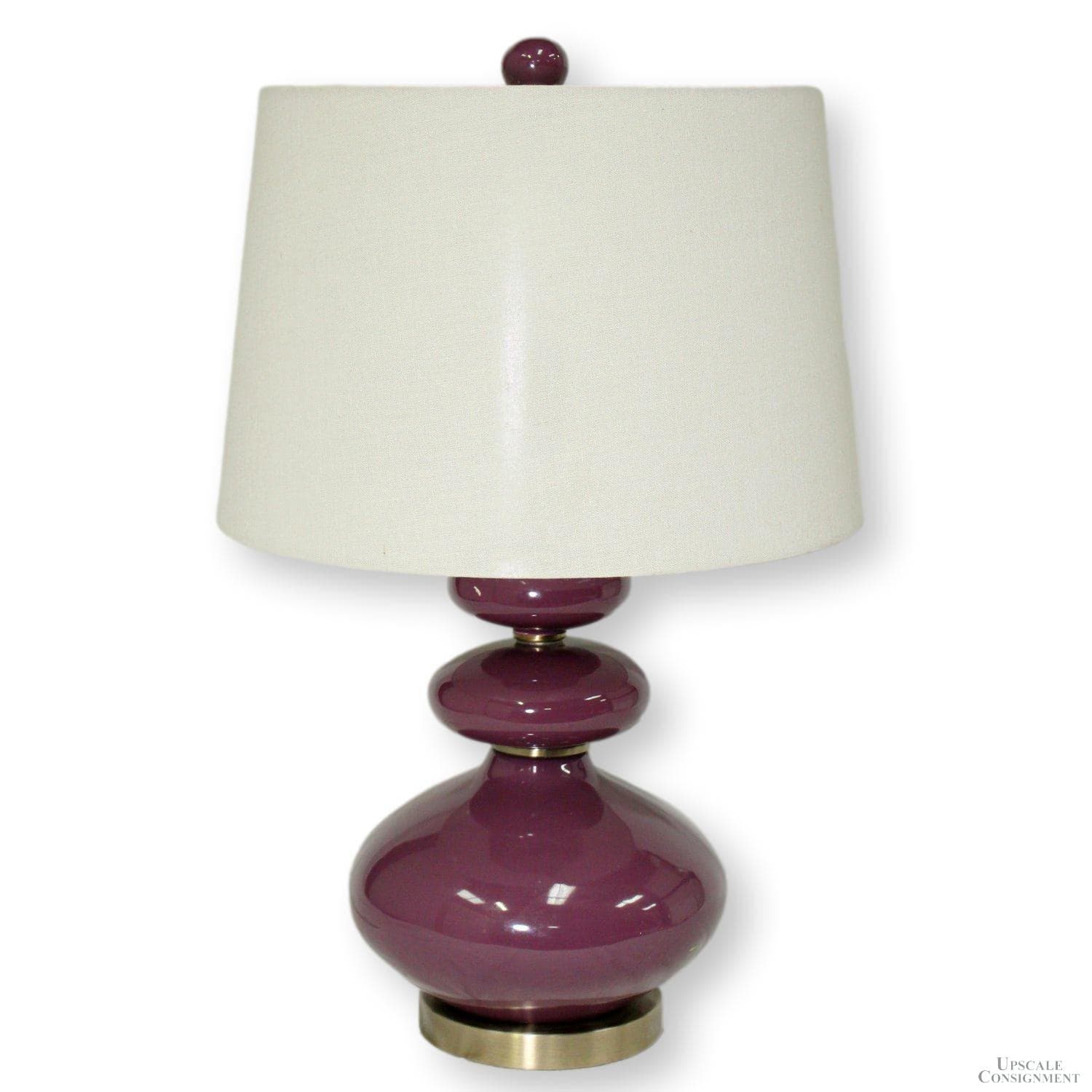 Modern Purple Table Lamp - Image 1