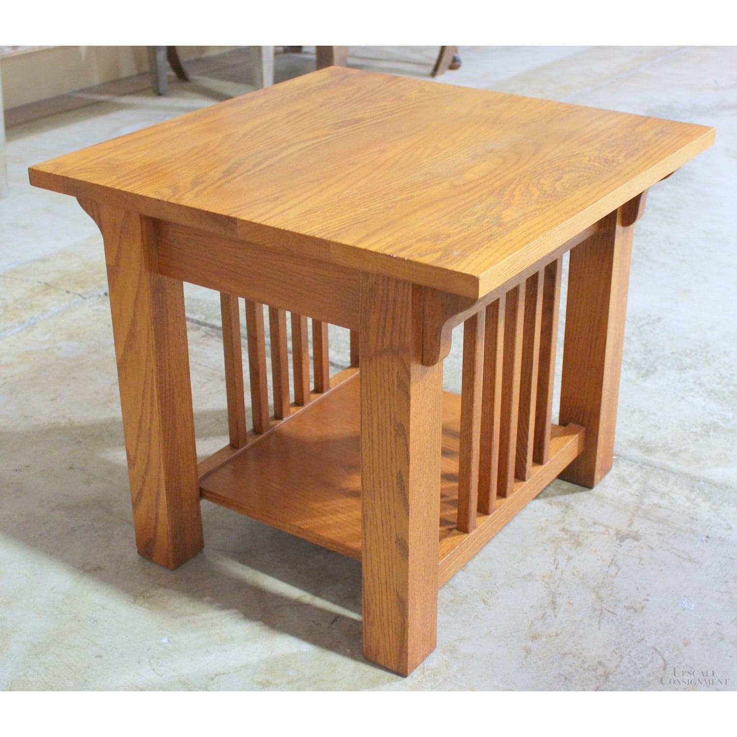 Mission Oak End Table - Thumbnail 4
