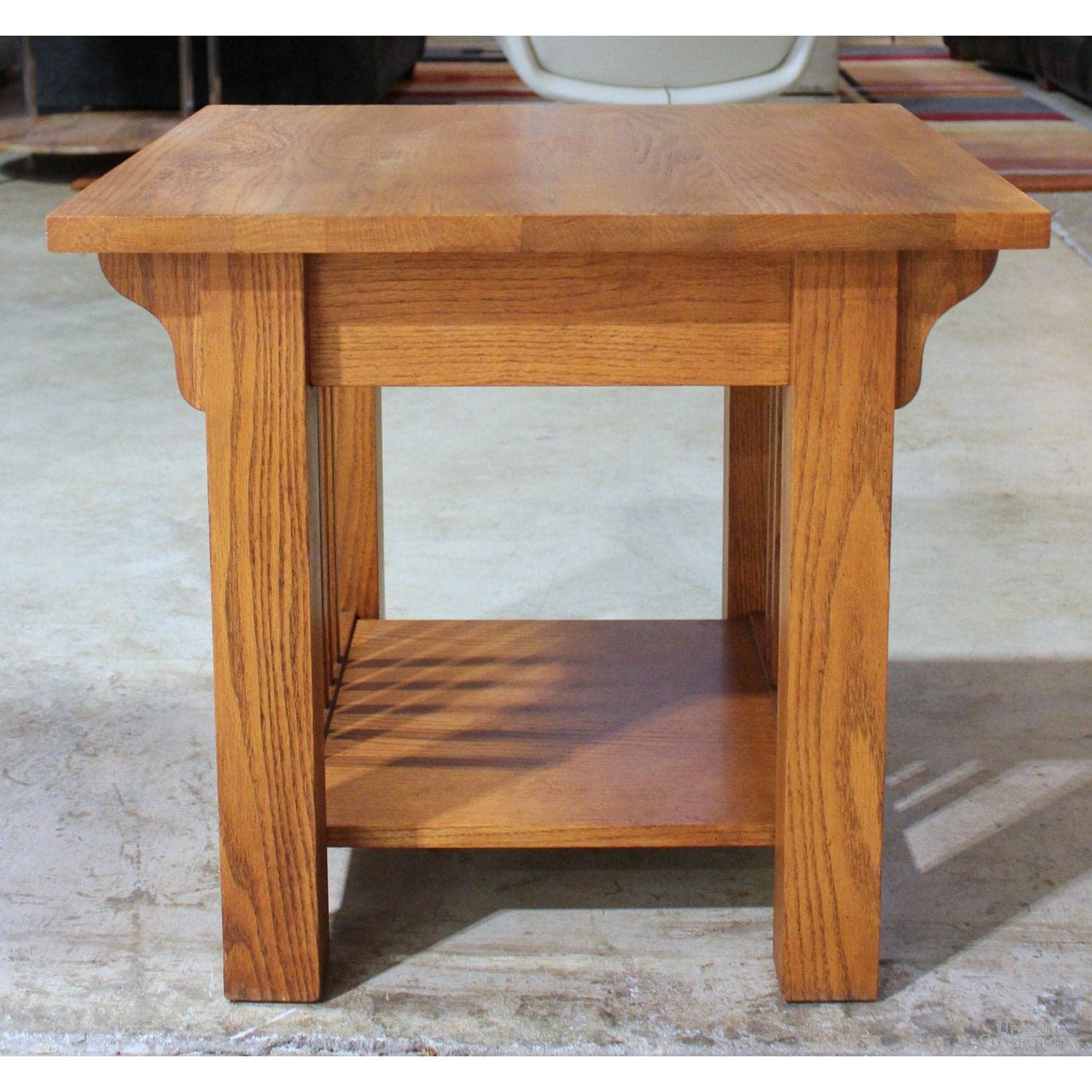 Mission Oak End Table - Thumbnail 2