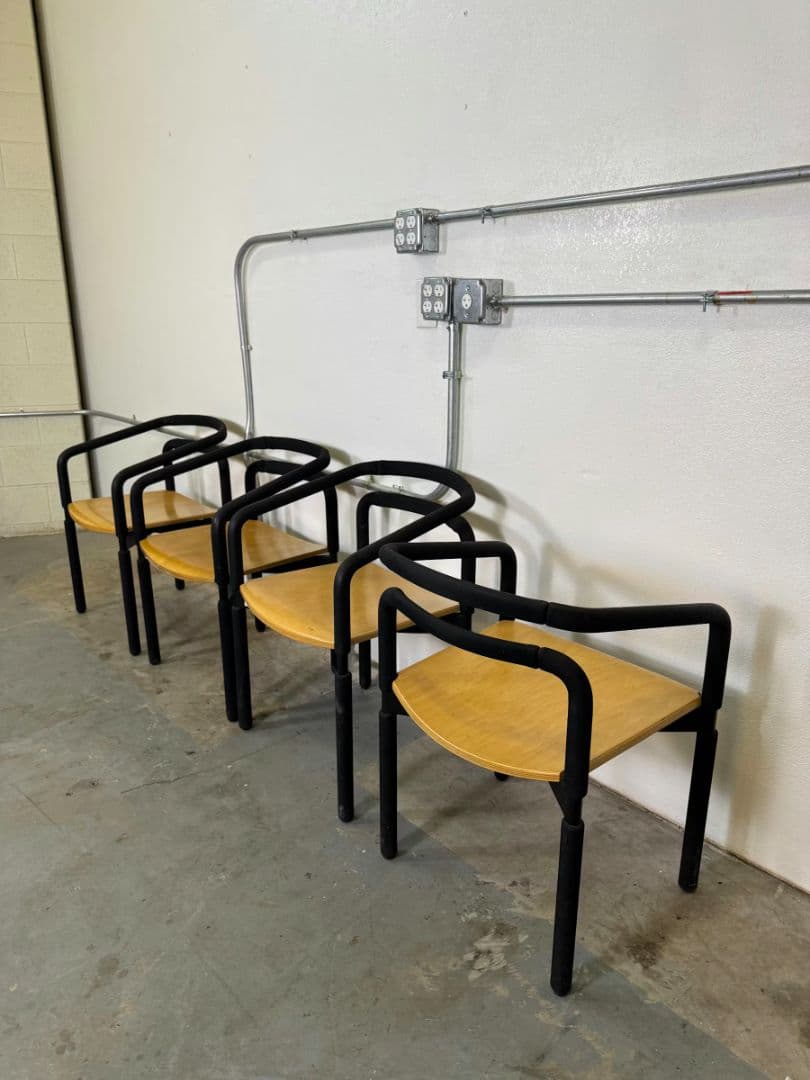 90s Metropolitan Rubber Chair by Brian Kane - Image 1