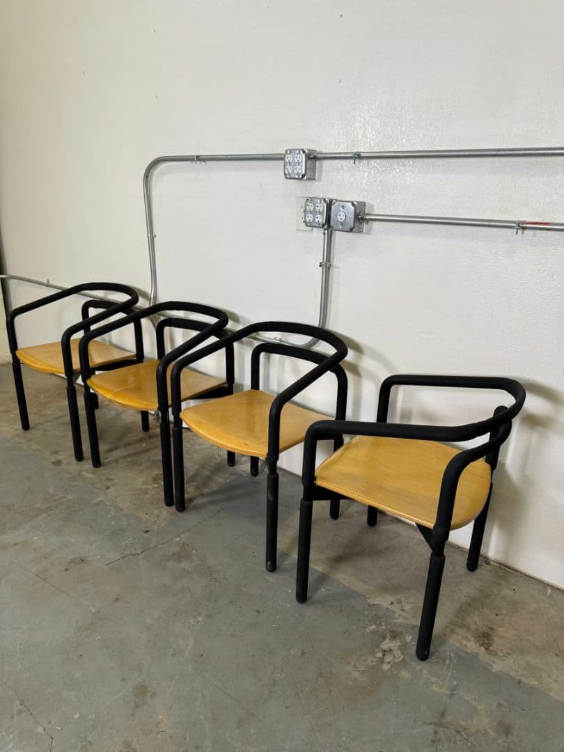 90s Metropolitan Rubber Chair by Brian Kane - Thumbnail 2