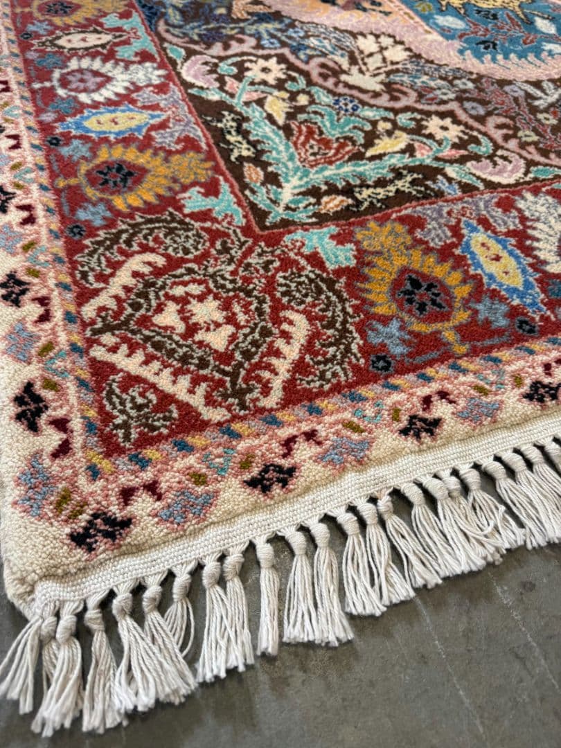 80"x128" Moroccan Wool Rug - Thumbnail 2