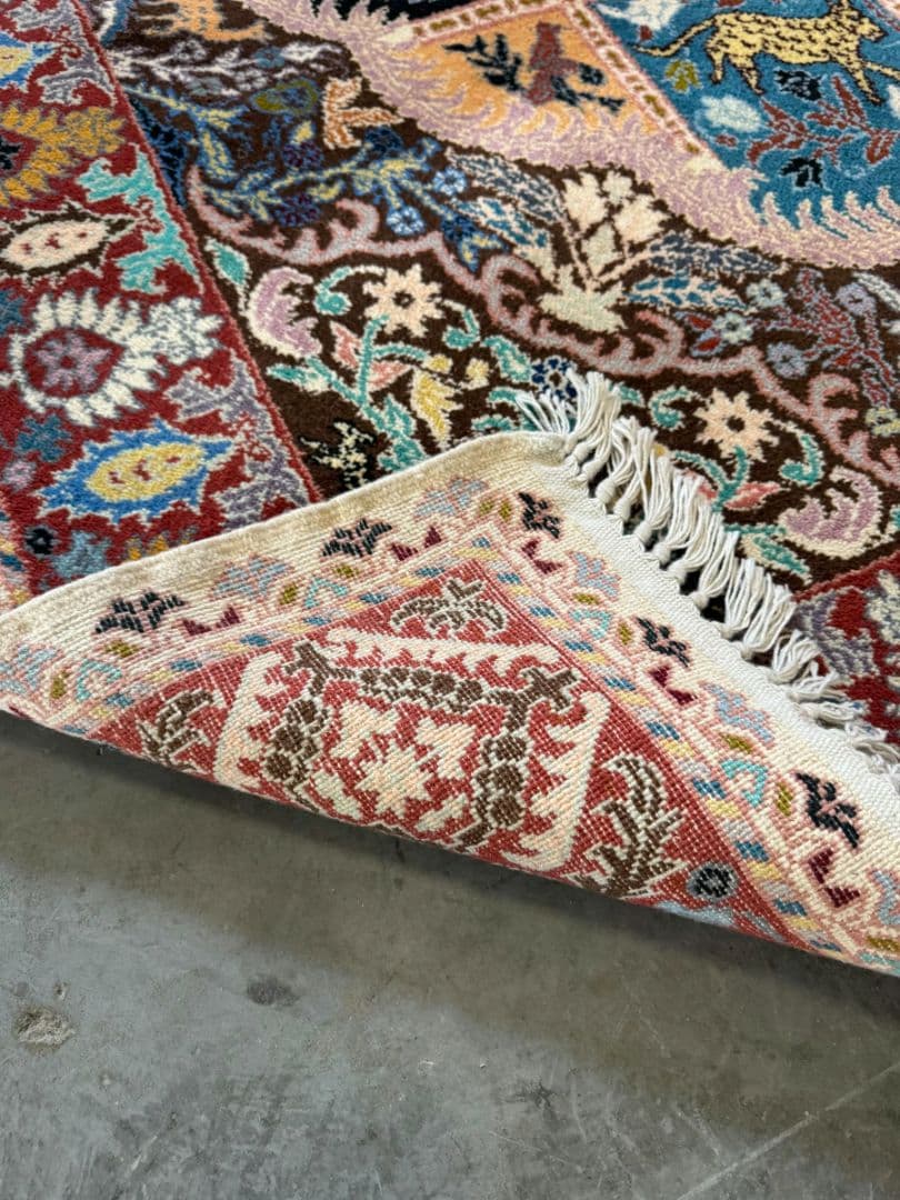 80"x128" Moroccan Wool Rug - Thumbnail 5