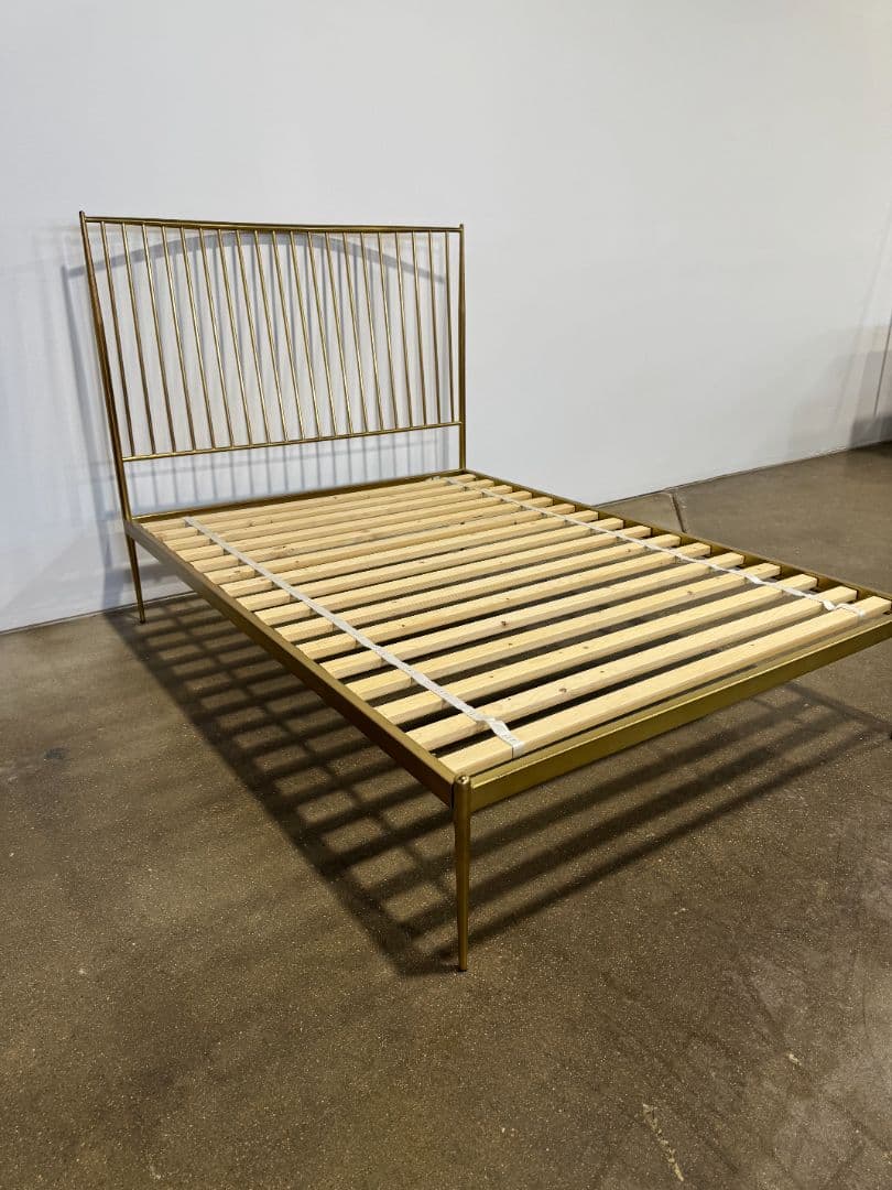 West Elm Stella Metal Bed Frame - Full - Image 1